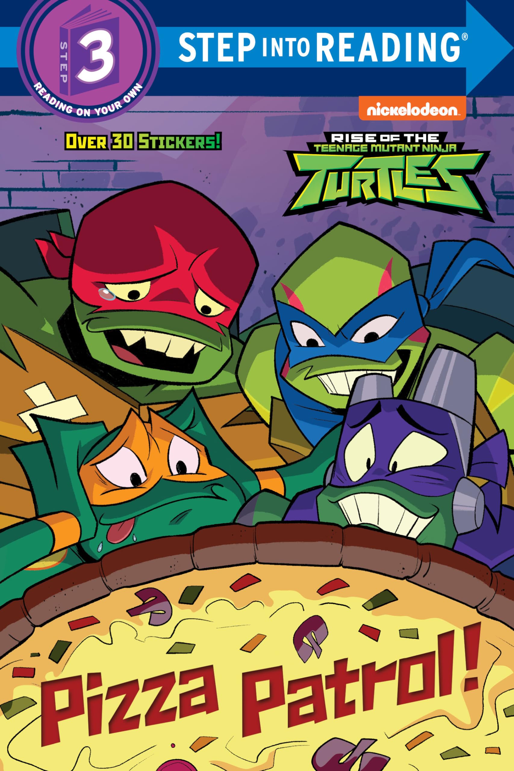 Pizza Patrol! (Rise of the Teenage Mutant Ninja Turtles) (Step Into Reading) Leisure & Fun