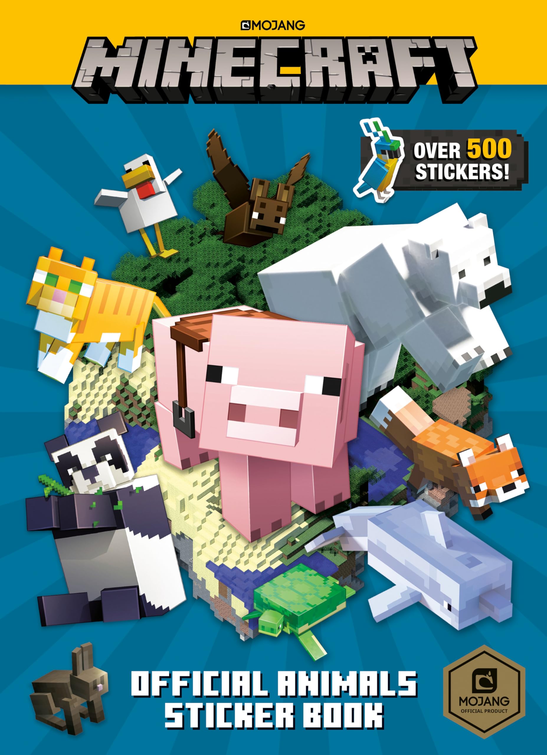 Minecraft Official Animals Sticker Book (Minecraft) Leisure & Fun