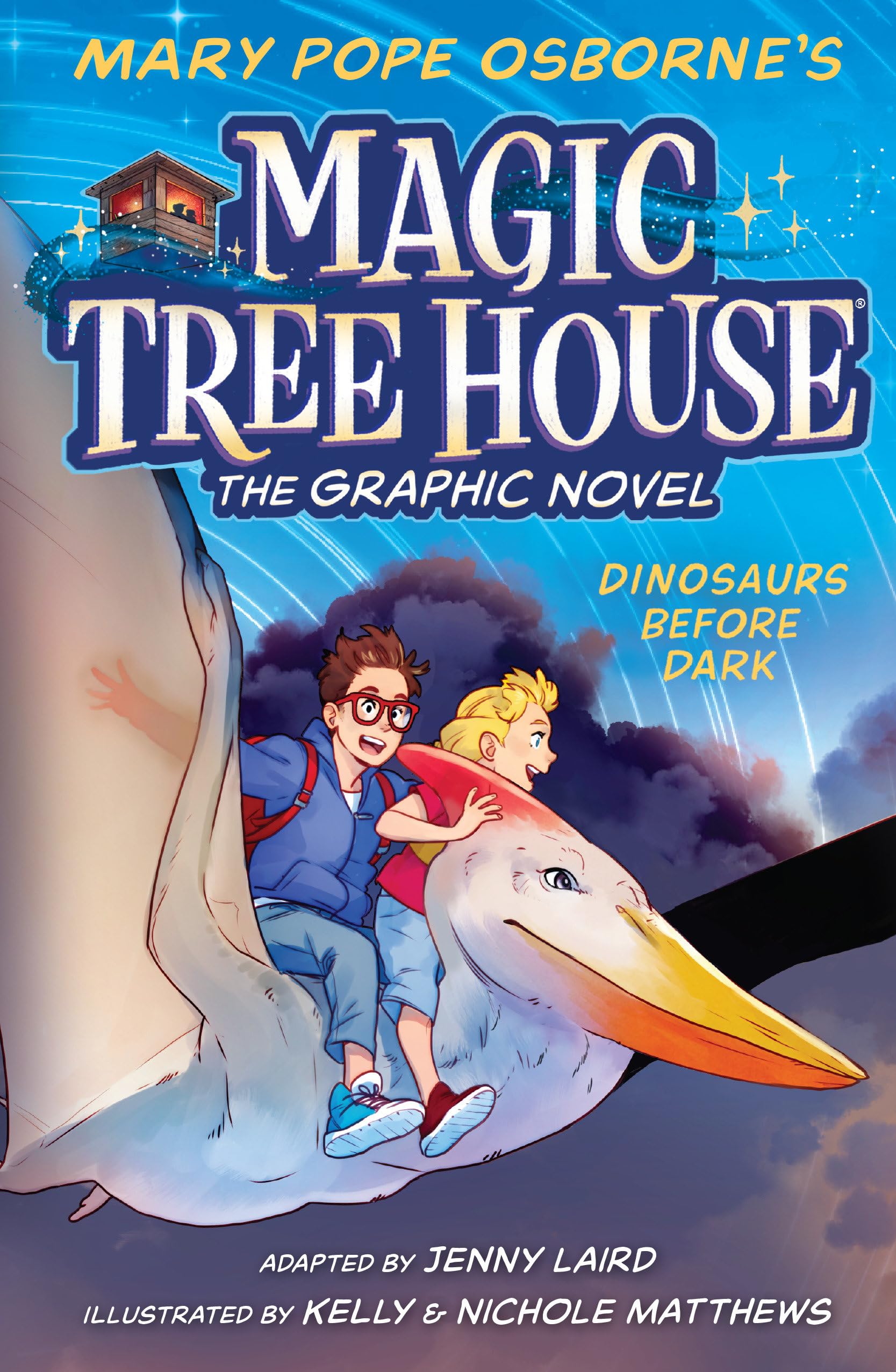 Dinosaurs Before Dark Graphic Novel (Magic Tree House, Band 1) Manga