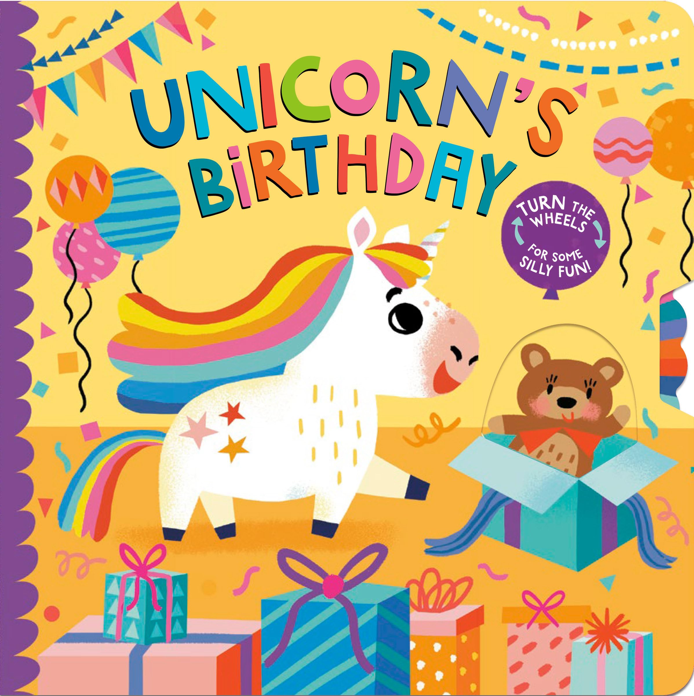 Unicorn's Birthday: Turn the Wheels for Some Silly Fun! Tiptoi & Games