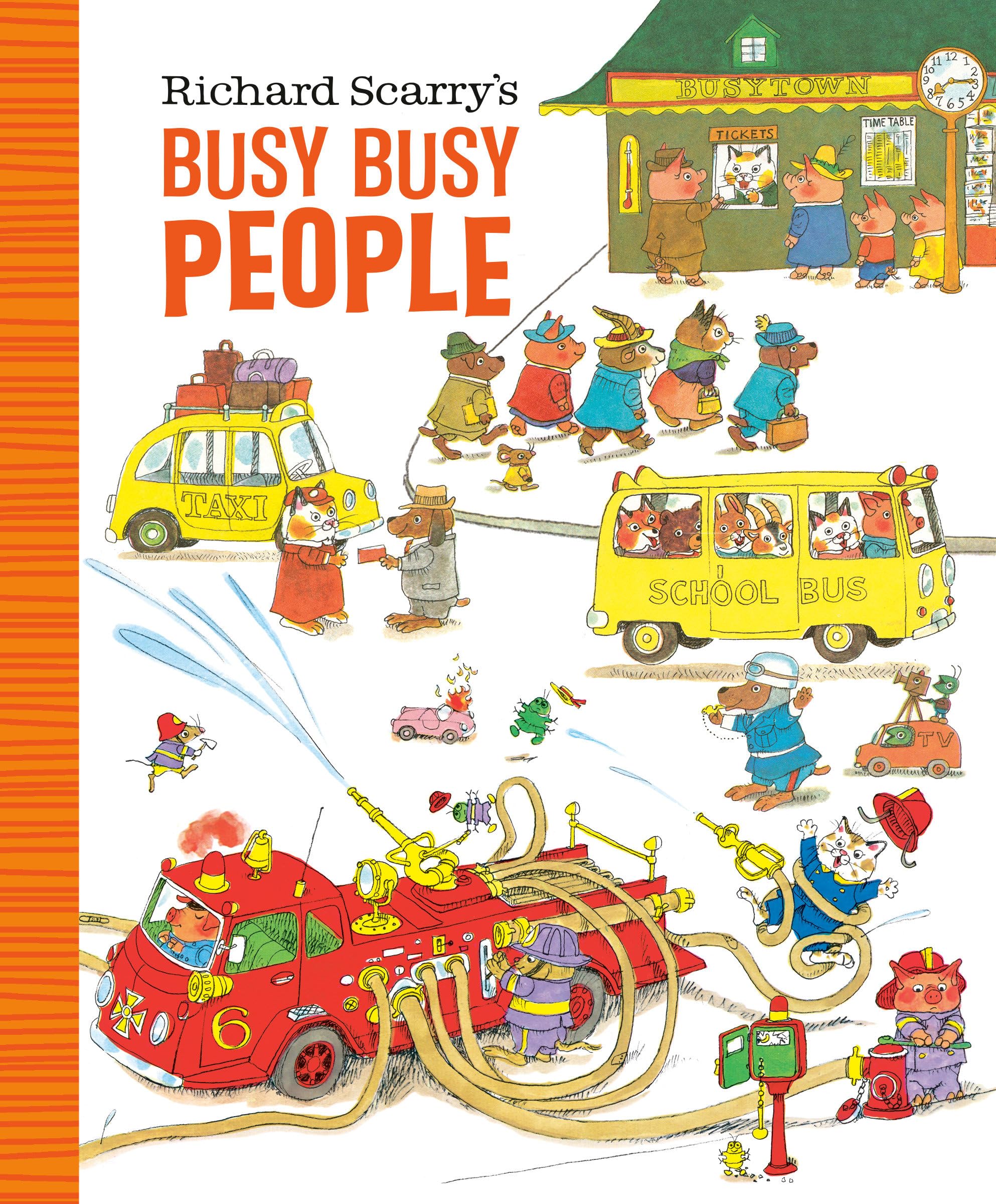 Richard Scarry's Busy Busy People Parents & Children