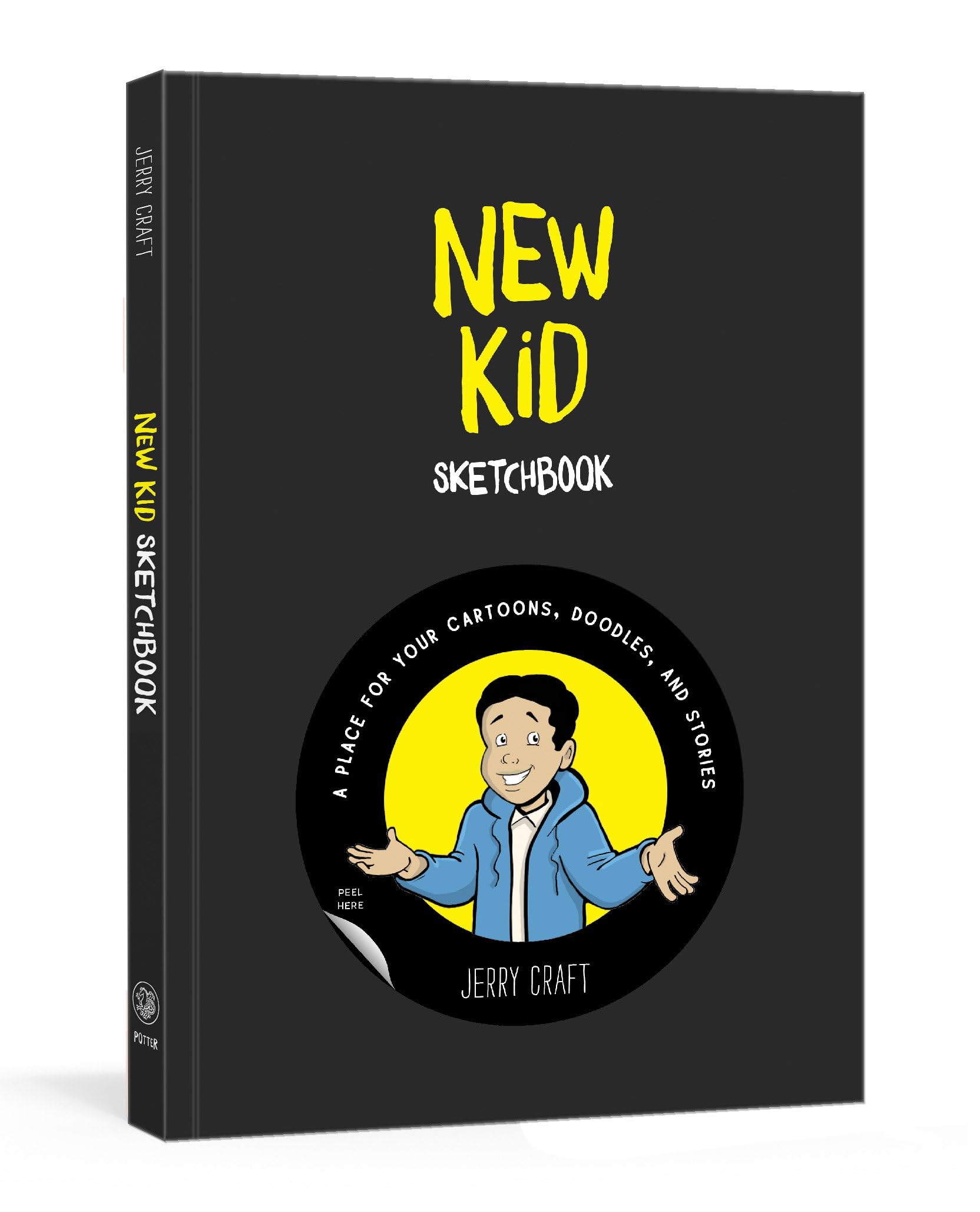 New Kid Sketchbook: A Place for Your Cartoons, Doodles, and Stories Manga