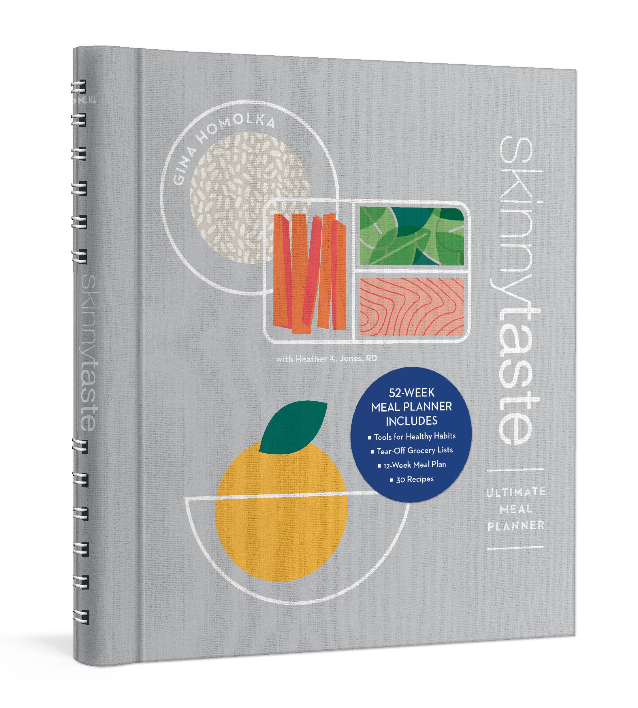 The Skinnytaste Ultimate Meal Planner: 52-Week Meal Planner with 35+ Recipes, a 12-Week Meal Plan, Tear-Out Grocery Lists, and Tools for Healthy Habits Calendars