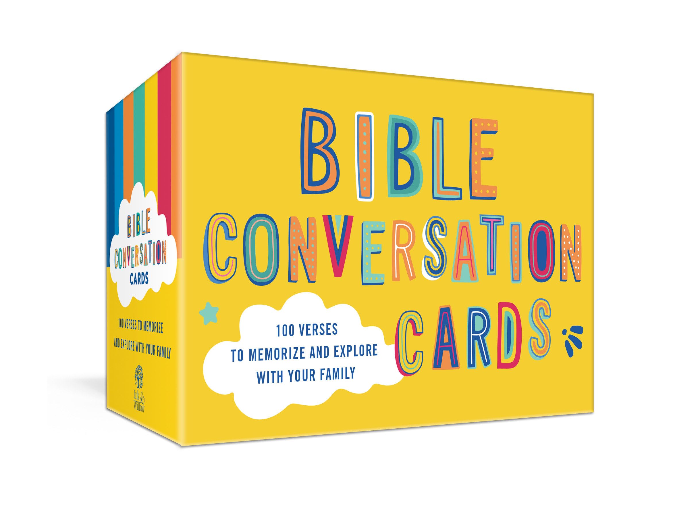 Bible Conversation Cards: 100 Verses to Memorize and Explore with Your Family Leisure & Fun
