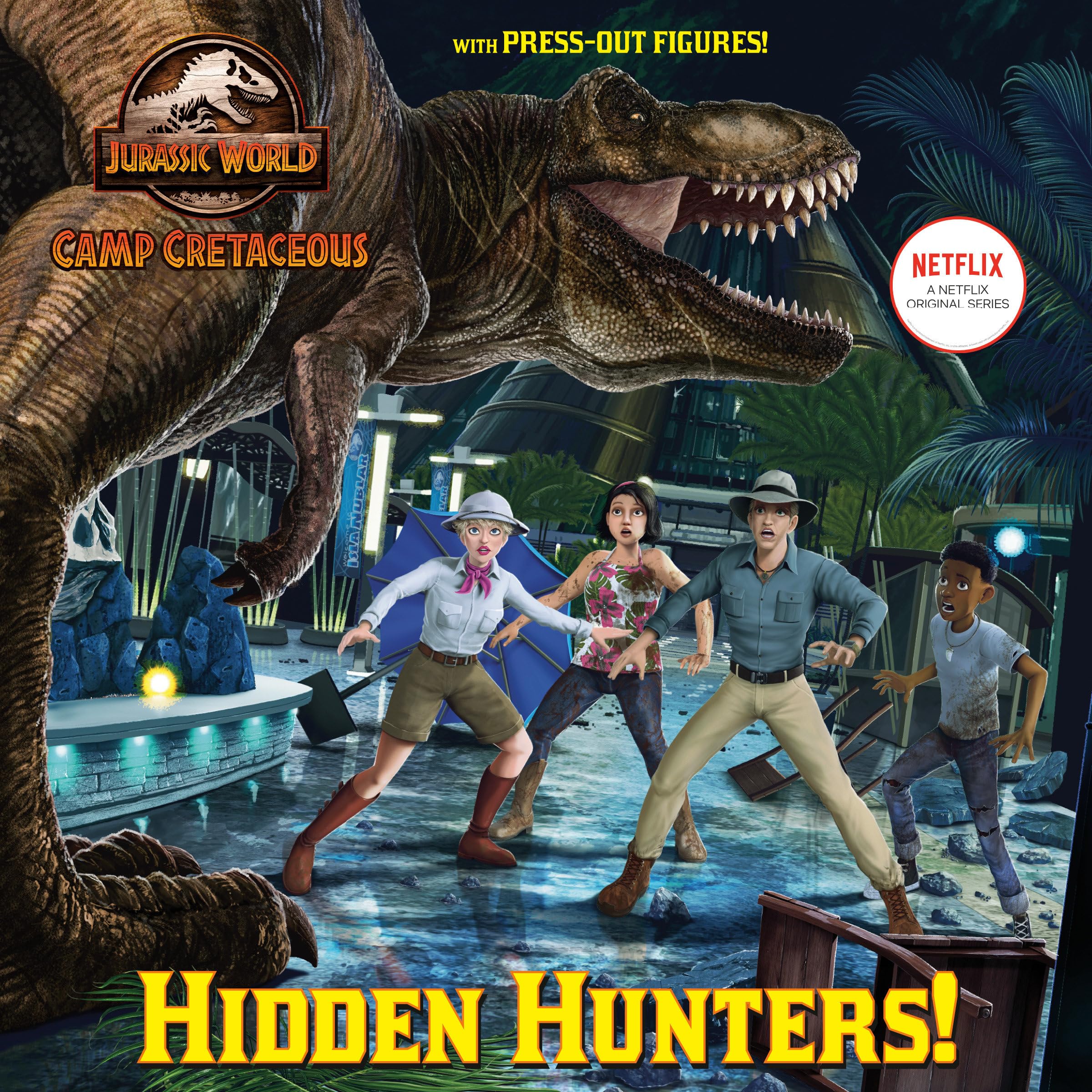 Hidden Hunters! (Jurassic World: Camp Cretaceous) book