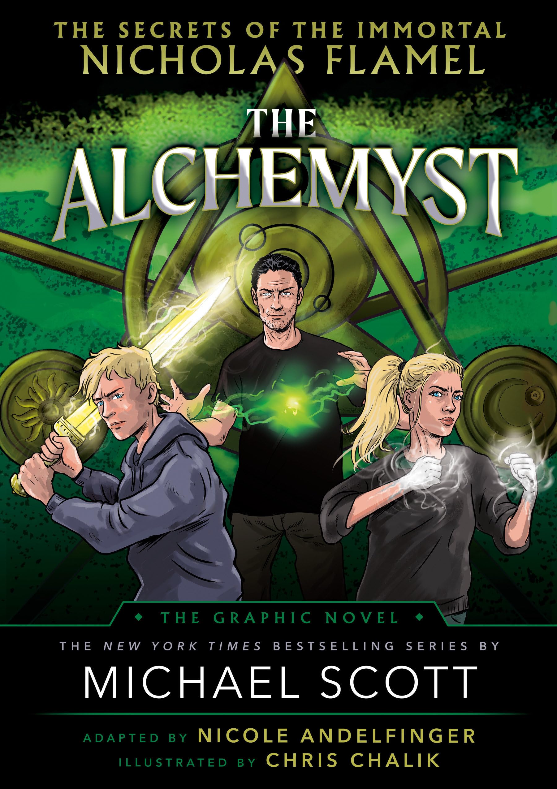 The Alchemyst: The Secrets of the Immortal Nicholas Flamel Graphic Novel Manga