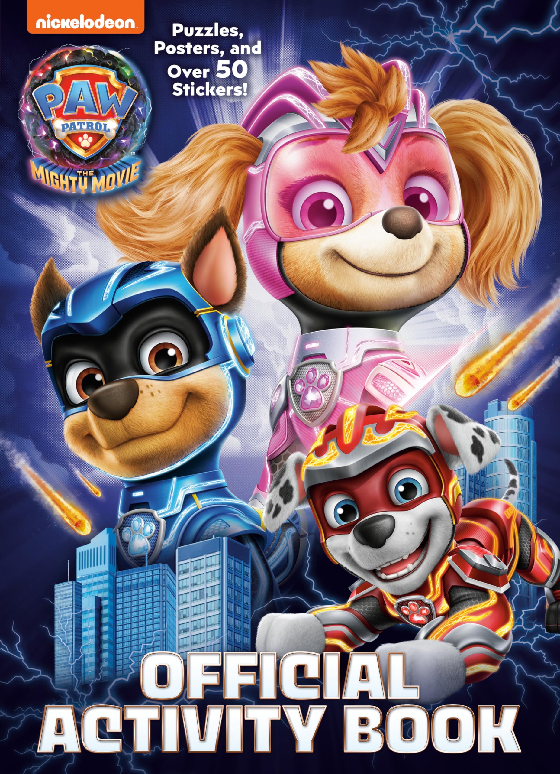 Paw Patrol: The Mighty Movie: Official Activity Book Novels & Short Stories