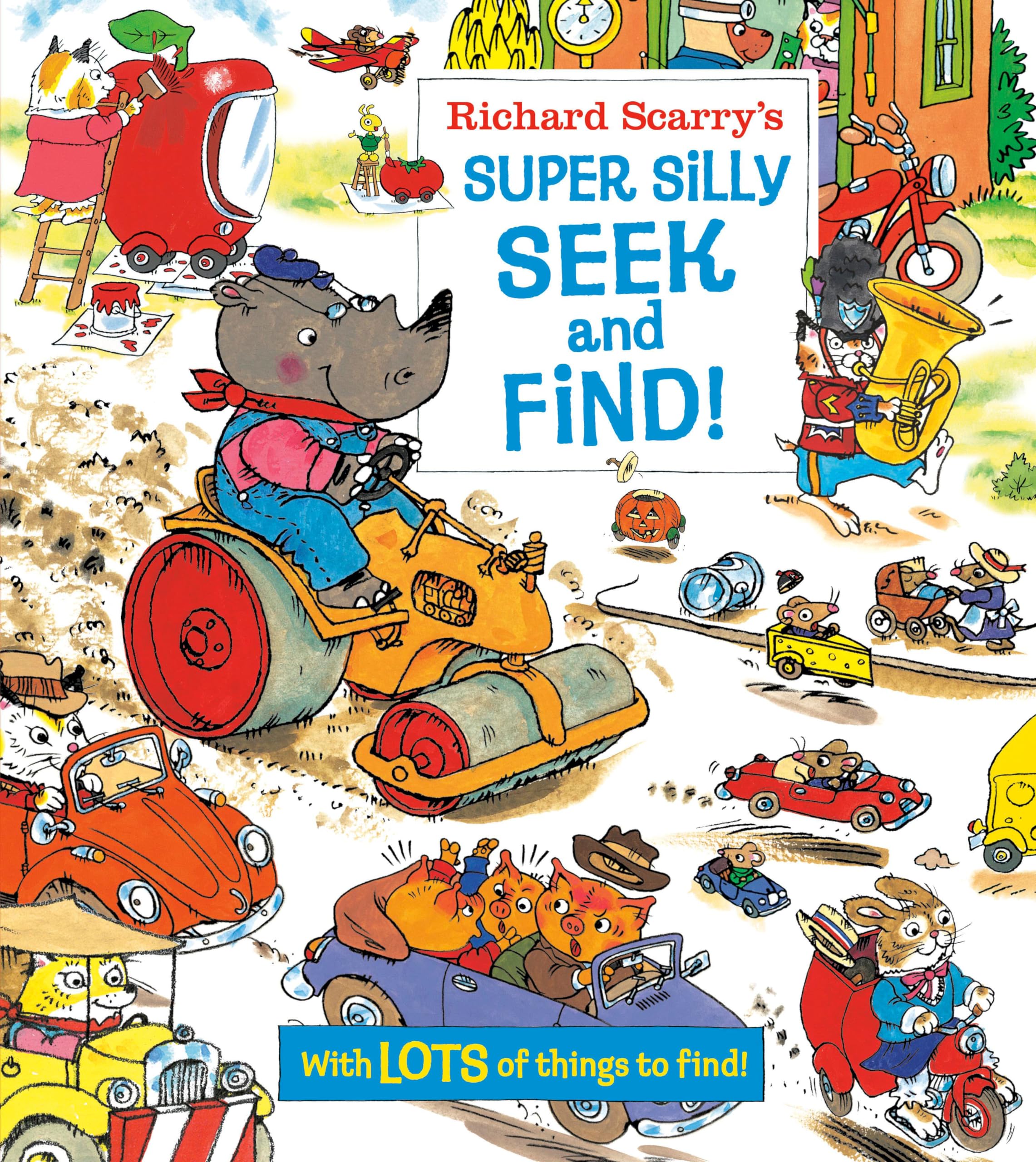 Richard Scarry's Super Silly Seek and Find! Parents & Children