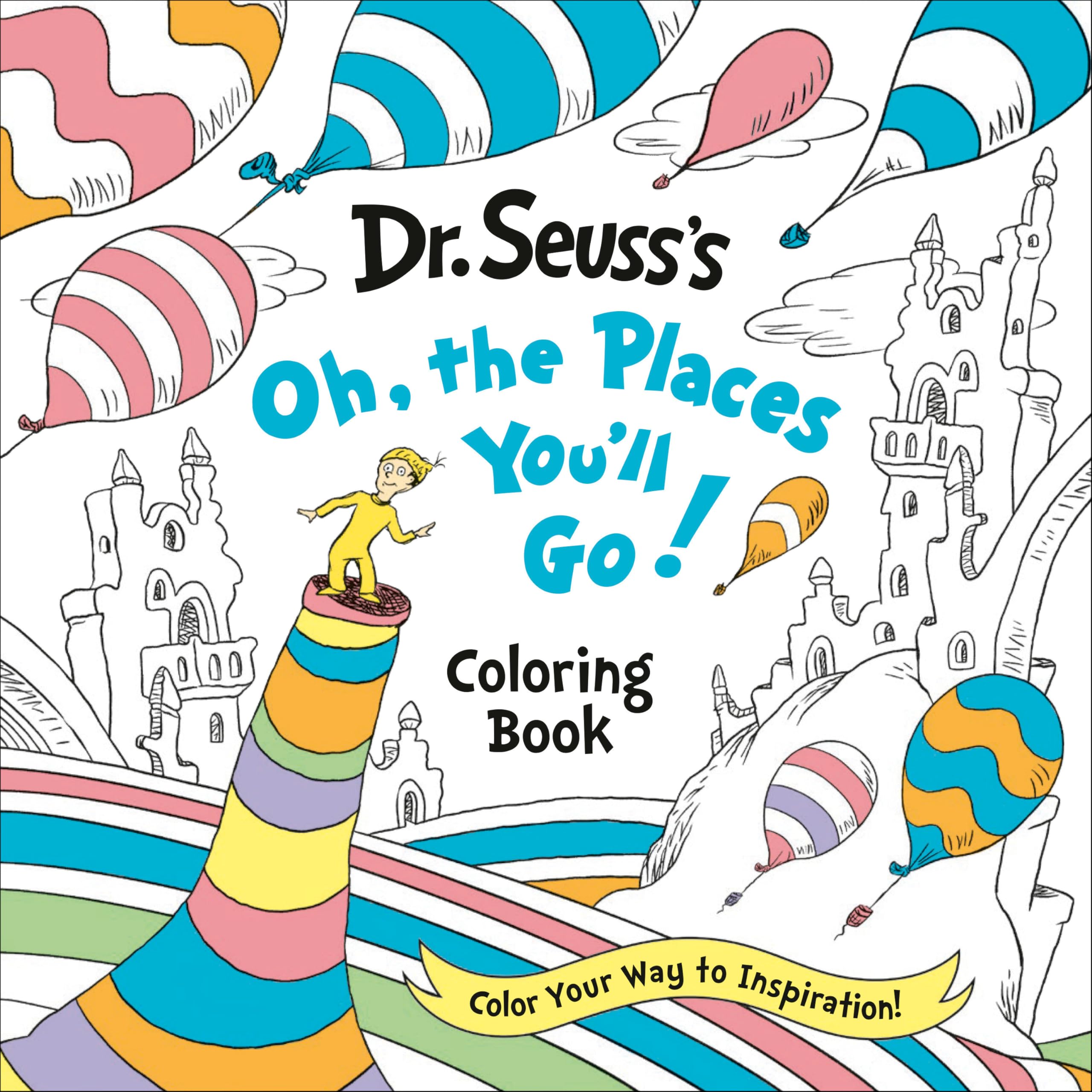 Dr. Seuss's Oh, the Places You'll Go! Coloring Book Non-fiction