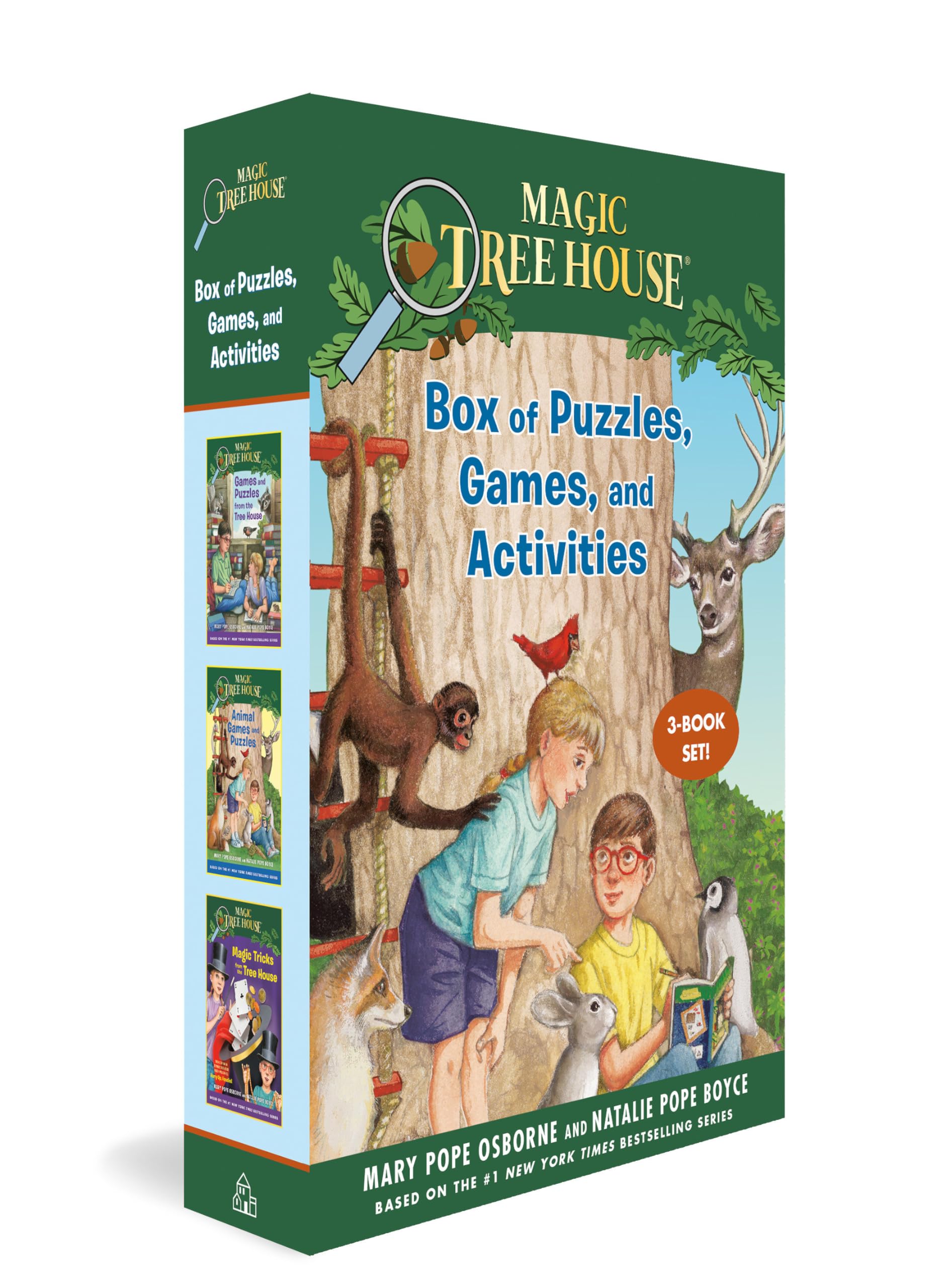 Magic Tree House Box of Puzzles, Games, and Activities (3 Book Set) (Magic Tree House (R)) Tiptoi & Games