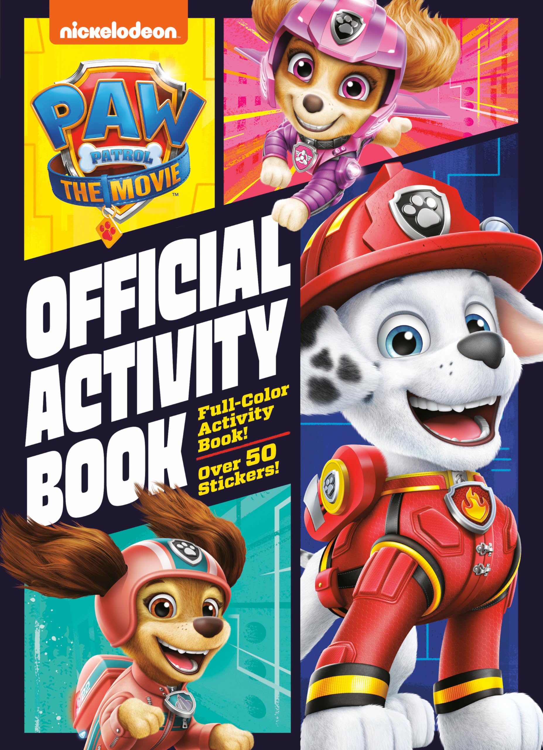 Paw Patrol: The Movie: Official Activity Book (Paw Patrol) Novels & Short Stories