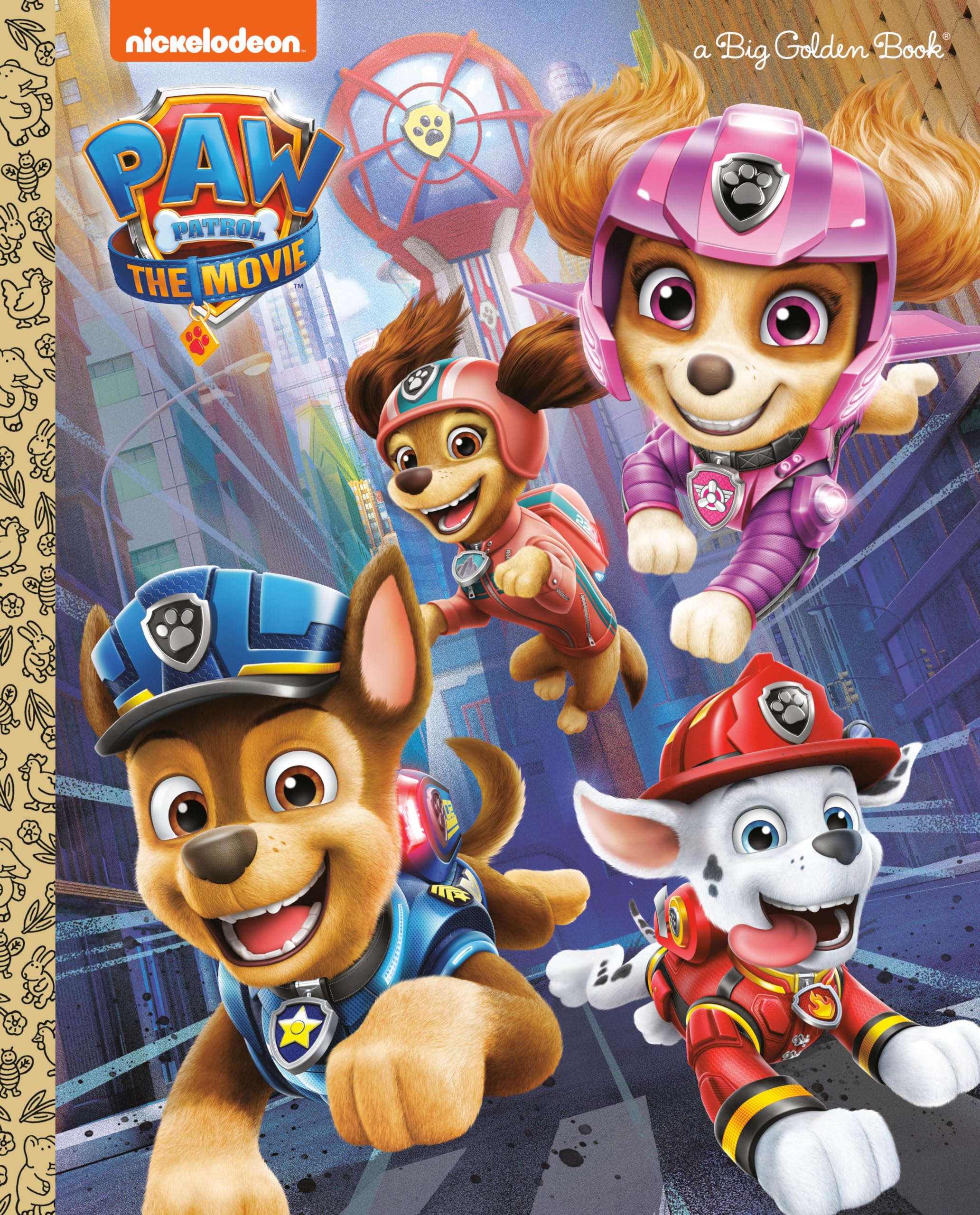 Paw Patrol: The Movie: Big Golden Book (Paw Patrol) Novels & Short Stories