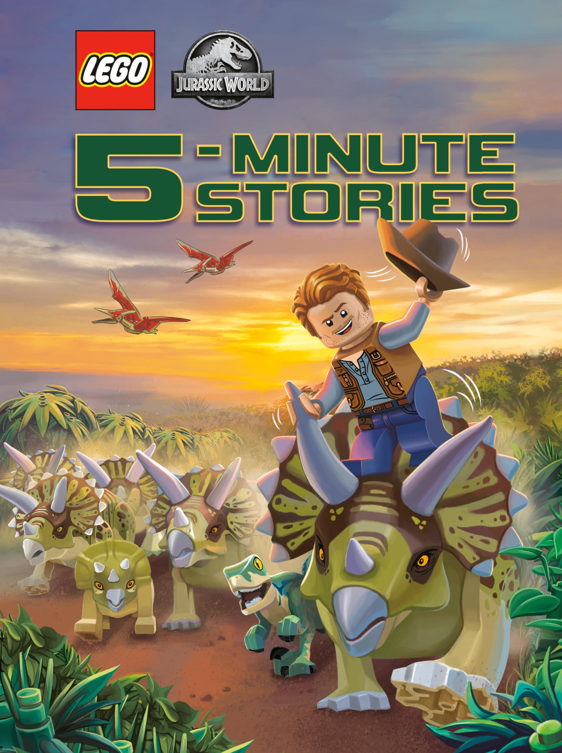 Lego Jurassic World 5-minute Stories: 5-minute Stories Collection Novels & Short Stories