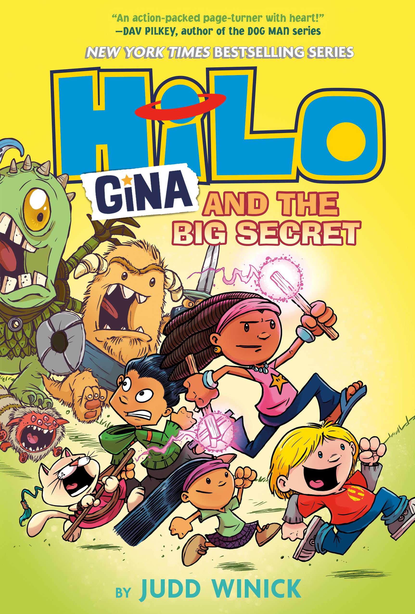 Hilo Book 8: Gina and the Big Secret Manga