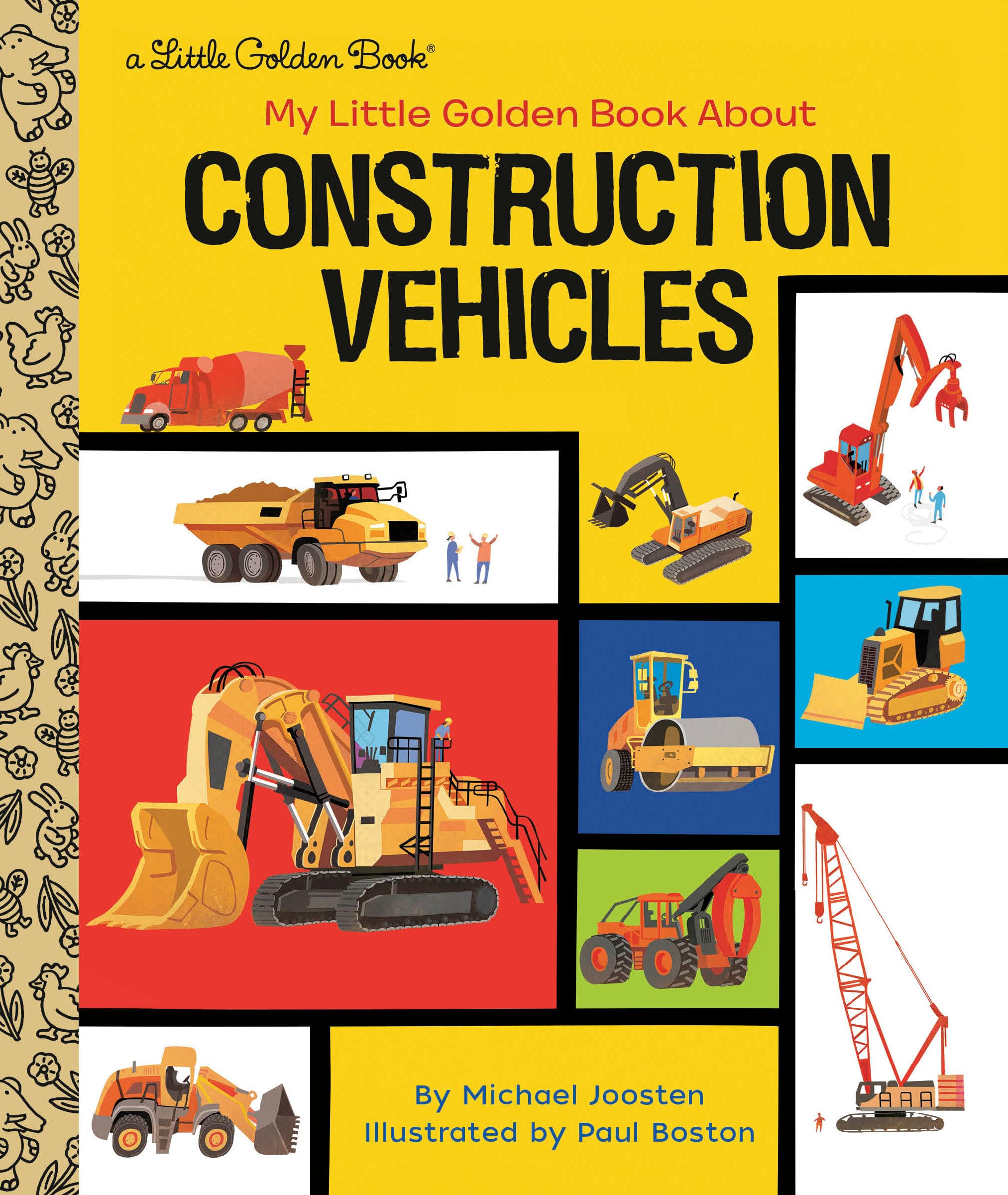 My Little Golden Book About Construction Vehicles Non-fiction