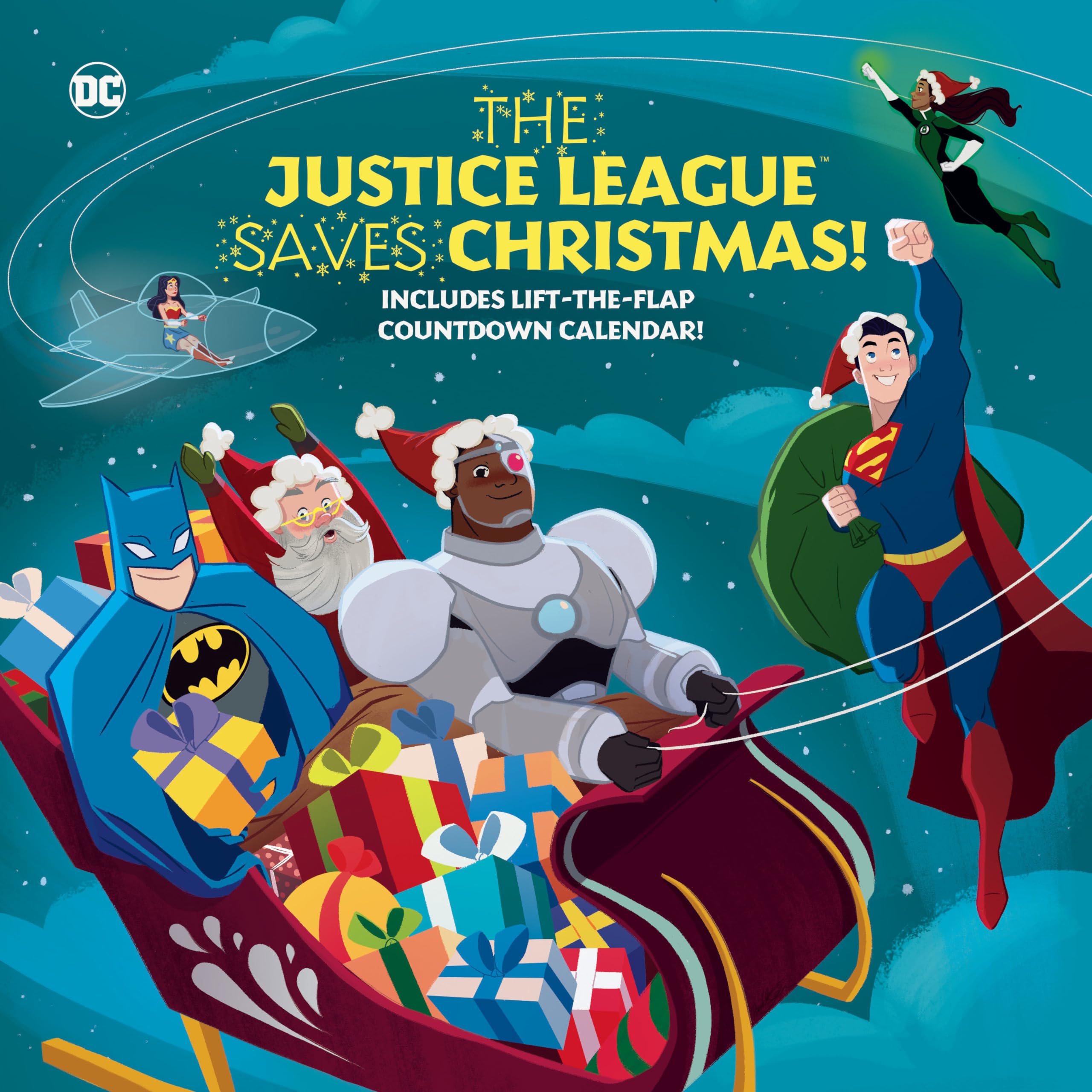 The Justice League Saves Christmas! (DC Justice League) Manga