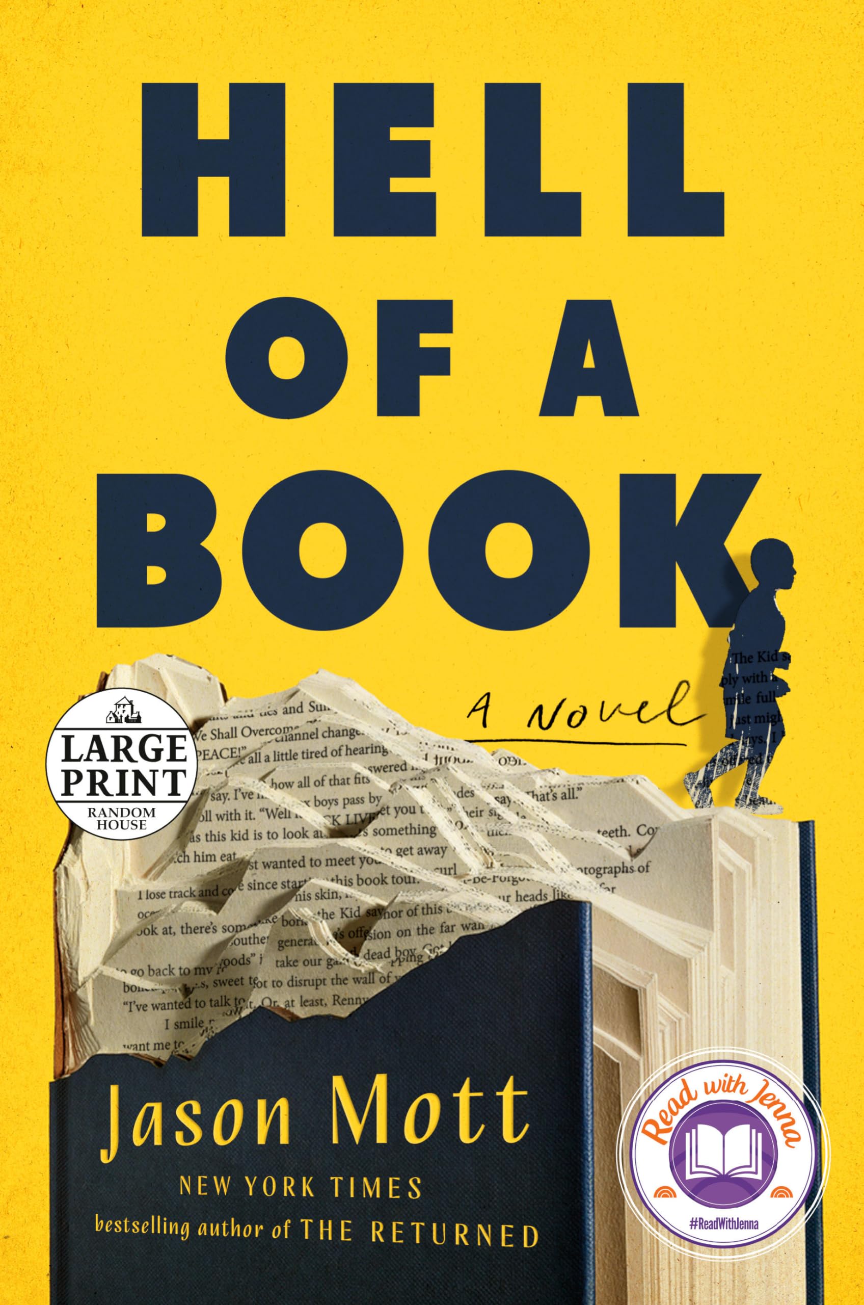 Hell of a Book: National Book Award Winner and A Read with Jenna Pick (A Novel) (Random House Large Print) Contemporary literature