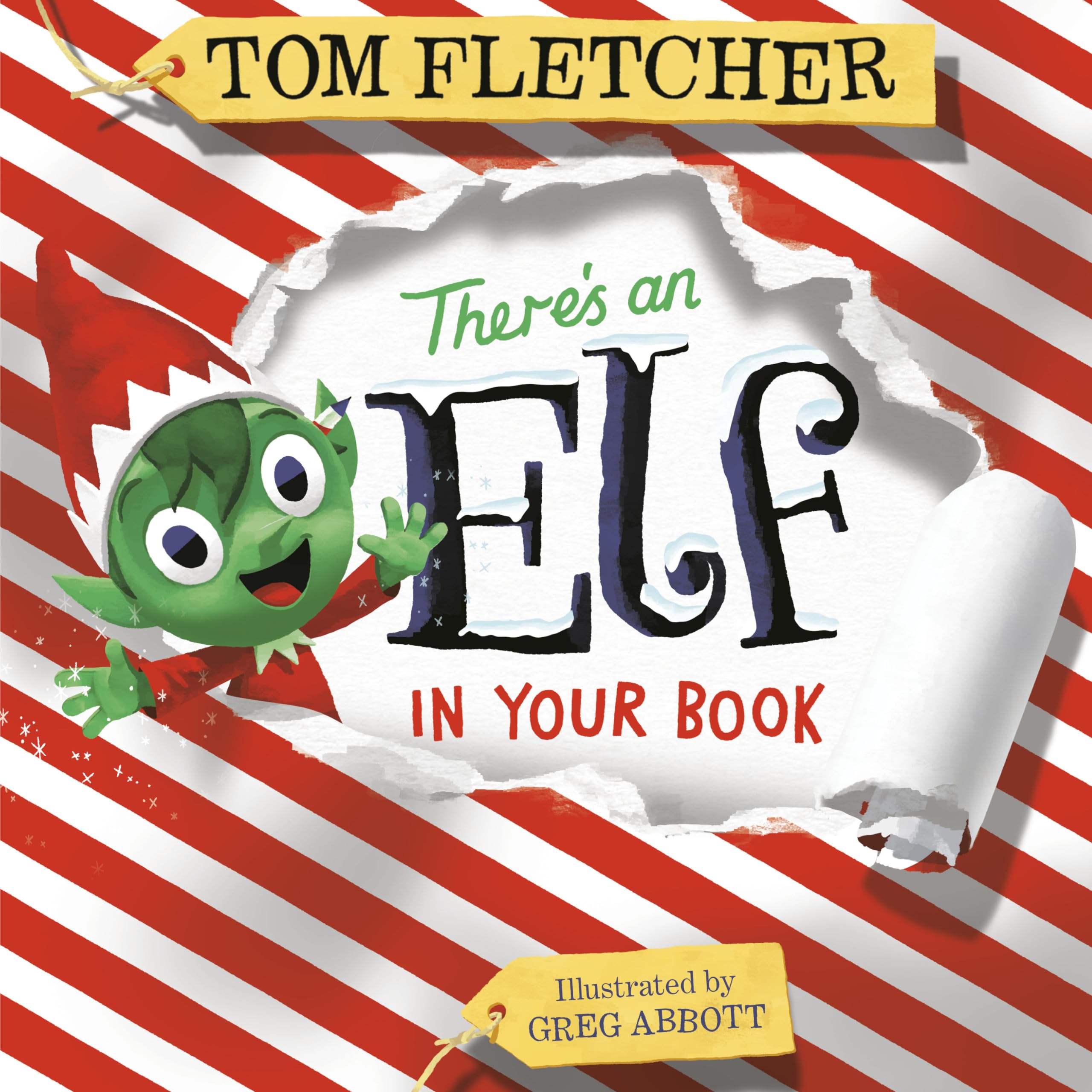 There's an Elf in Your Book: An Interactive Christmas Book for Kids and Toddlers (Who's in Your Book?) Non-fiction