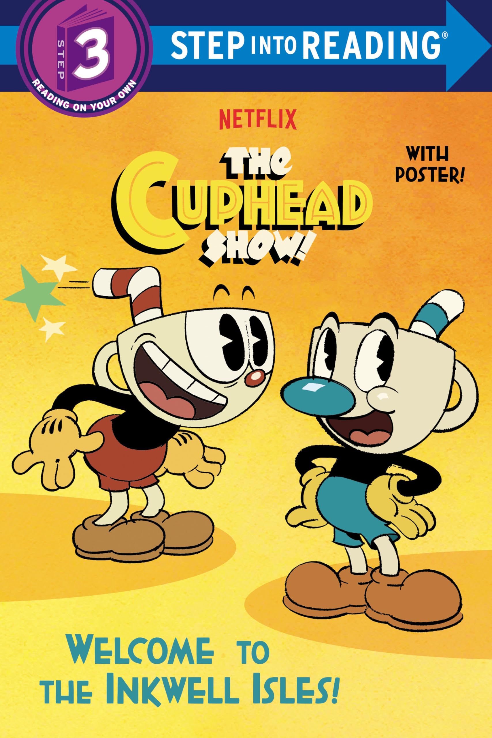 Welcome to the Inkwell Isles! (The Cuphead Show!) (Step into Reading) Novels & Short Stories