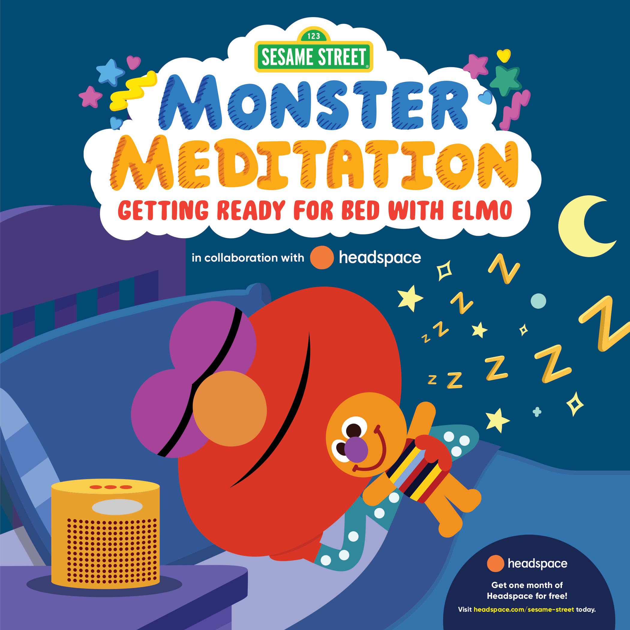 Getting Ready for Bed with Elmo: Sesame Street Monster Meditation in Collaboration with Headspace Non-fiction