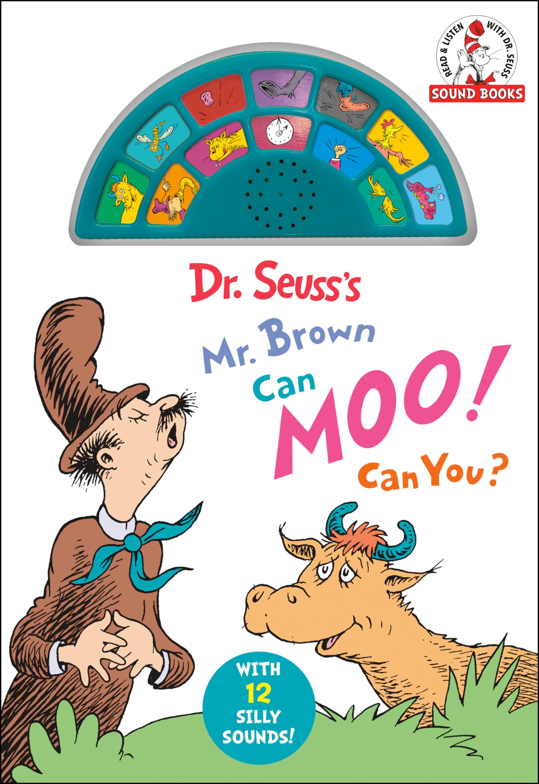 Dr. Seuss's Mr. Brown Can Moo! Can You? With 12 Silly Sounds!: An Interactive Read and Listen Book (Dr. Seuss Sound Books) Parents & Children