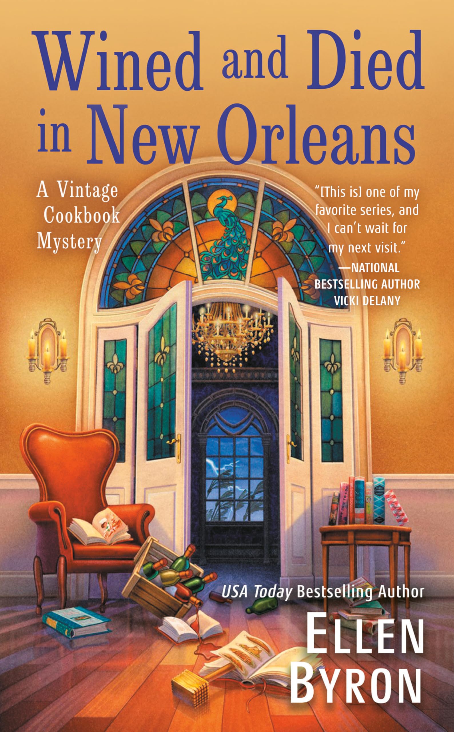 Wined and Died in New Orleans book