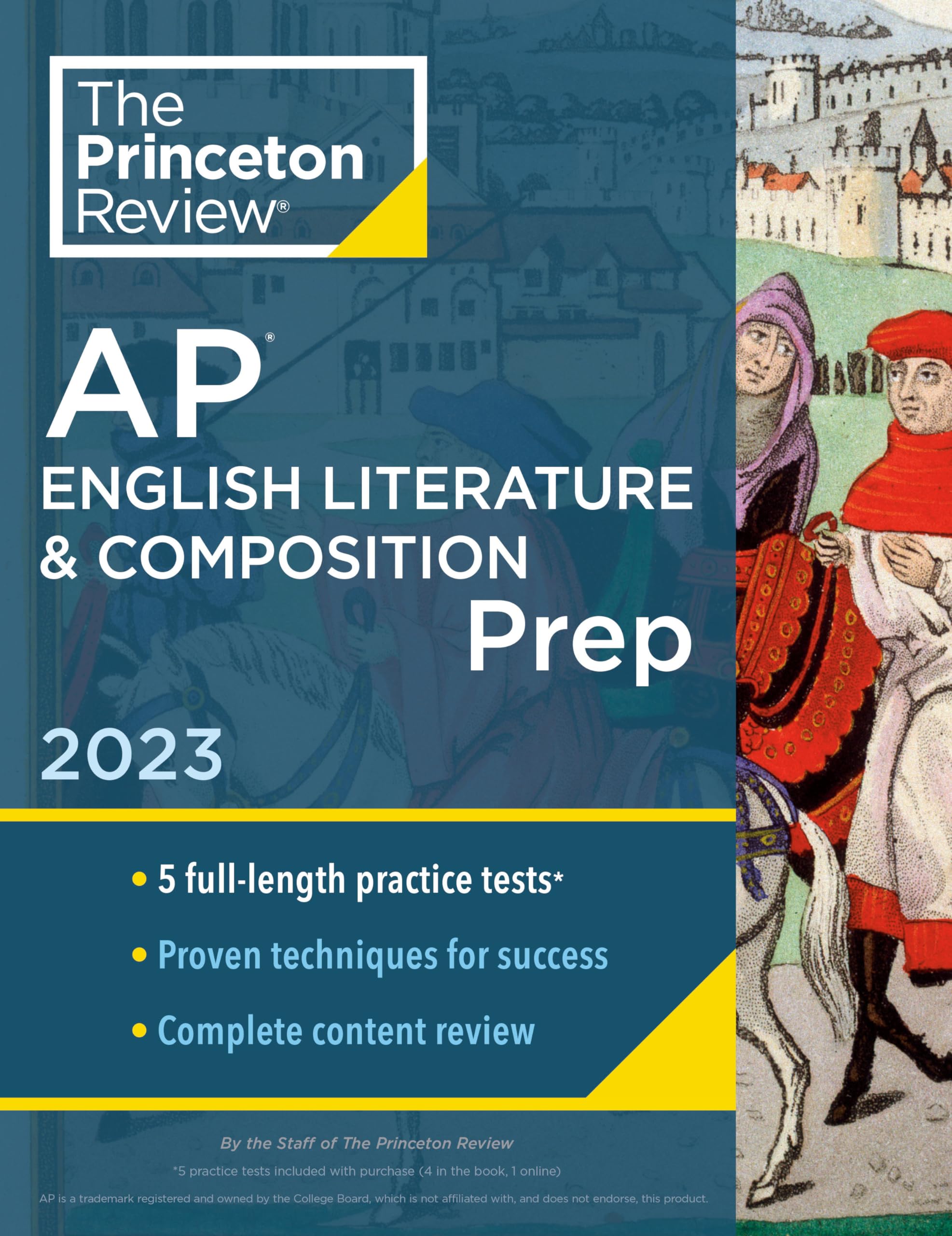 Princeton Review AP English Literature & Composition Prep, 2023: 5 Practice Tests + Complete Content Review + Strategies & Techniques (College Test Preparation) Media & Communication
