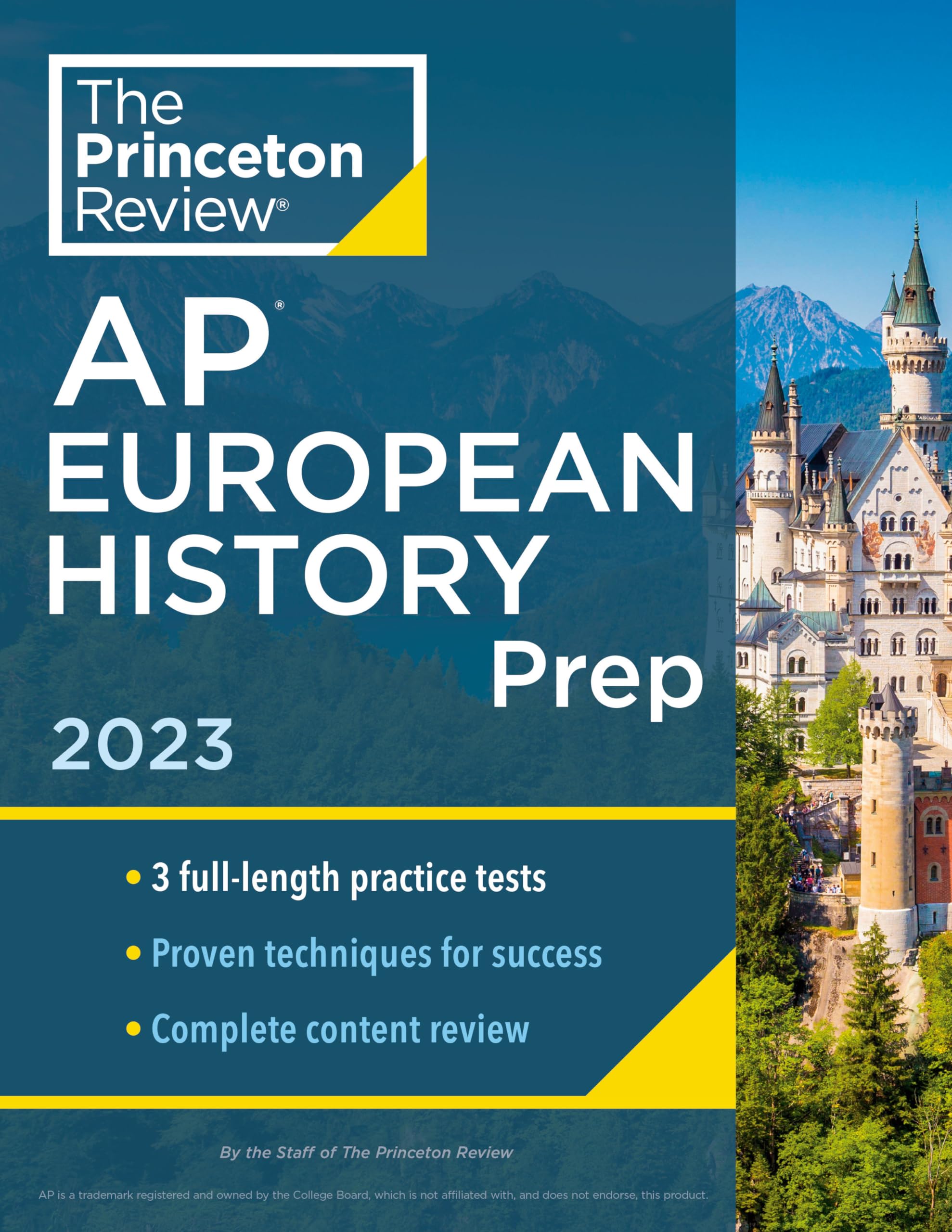 Princeton Review AP European History Prep, 2023: 3 Practice Tests + Complete Content Review + Strategies & Techniques (College Test Preparation) Learning & Reference