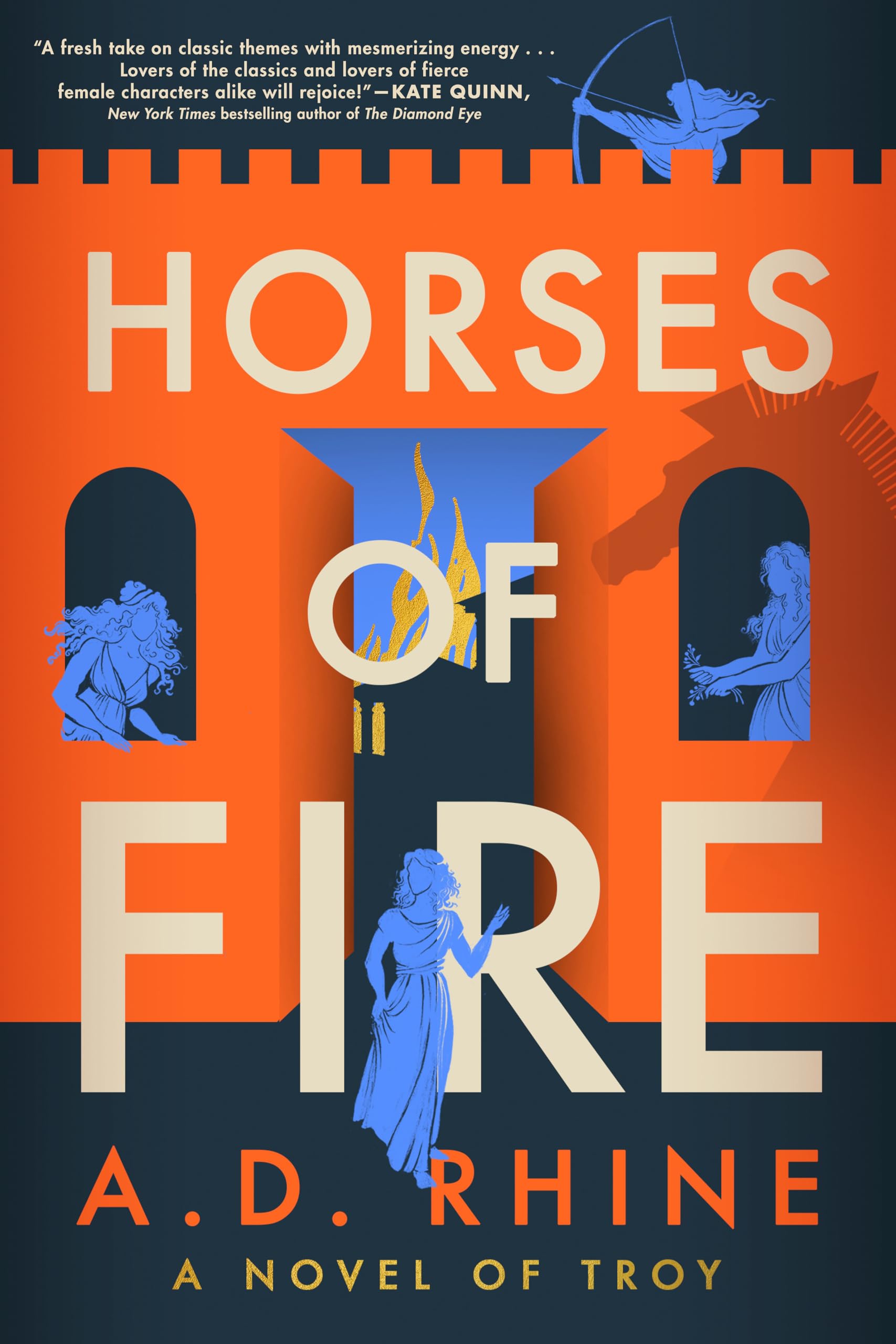 Horses of Fire: A Novel of Troy Action & Adventure