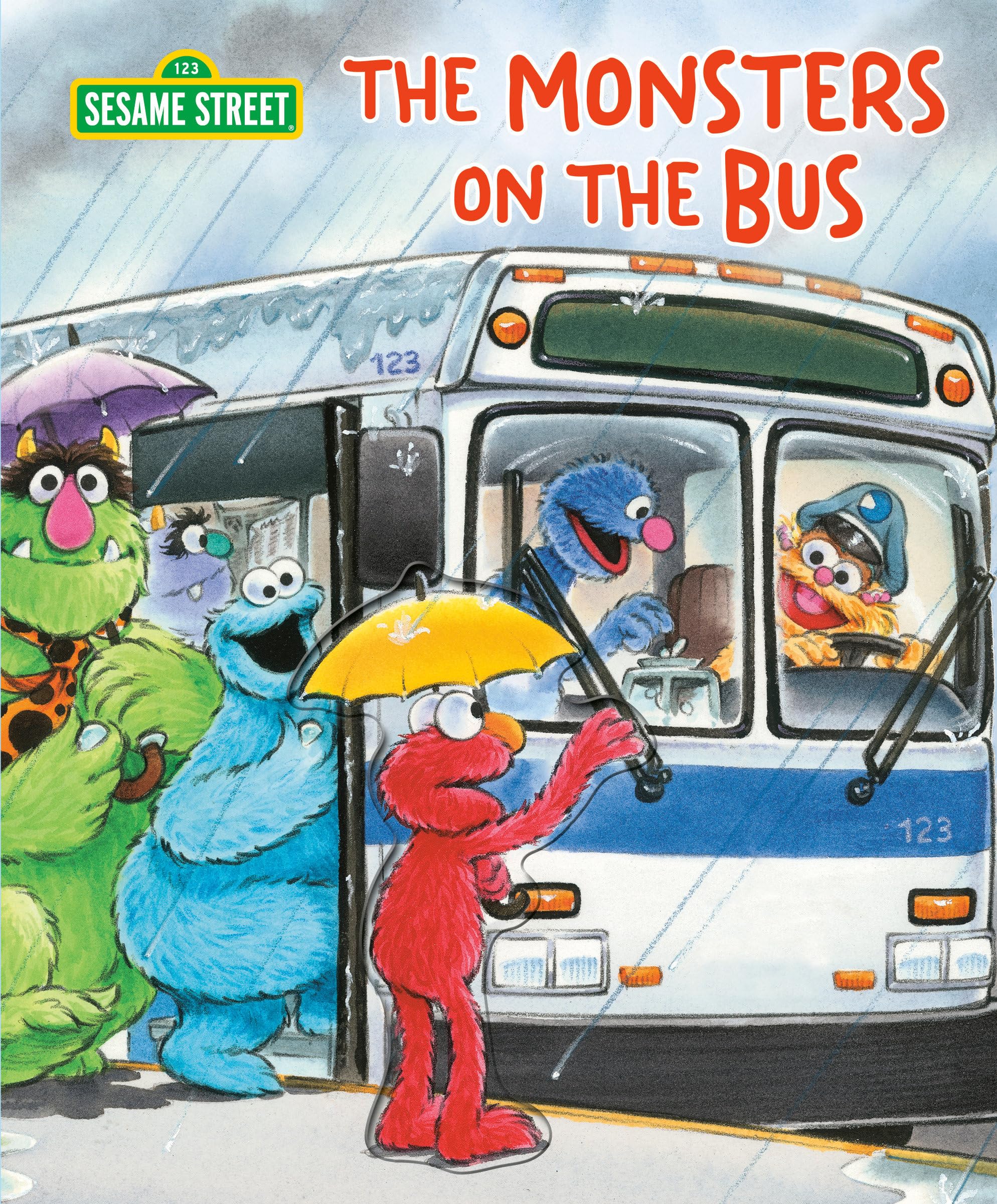 The Monsters on the Bus (Sesame Street Board Books) Parents & Children