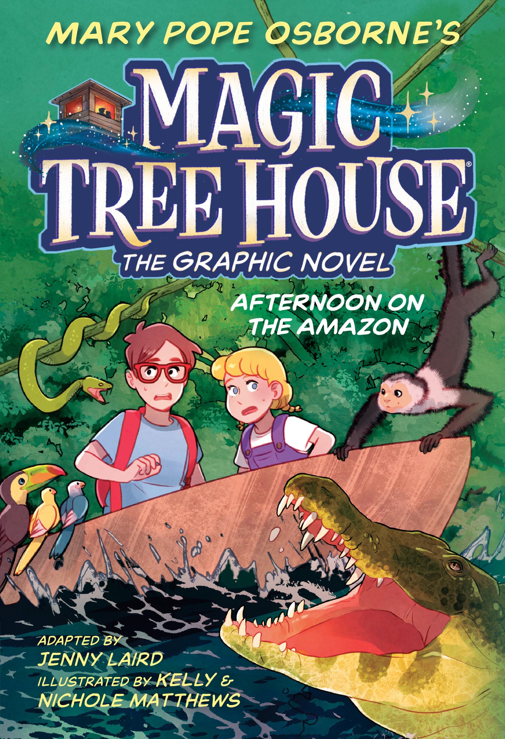 Afternoon on the Amazon Graphic Novel (Magic Tree House, Band 6) Manga