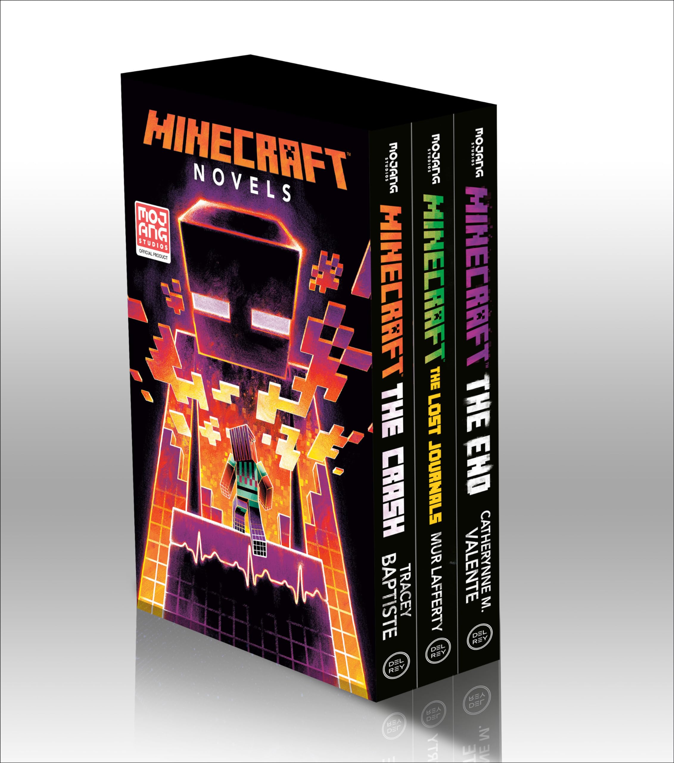 Minecraft Novels 3-Book Boxed: Minecraft: The Crash, the Lost Journals, the End Novels & Short Stories