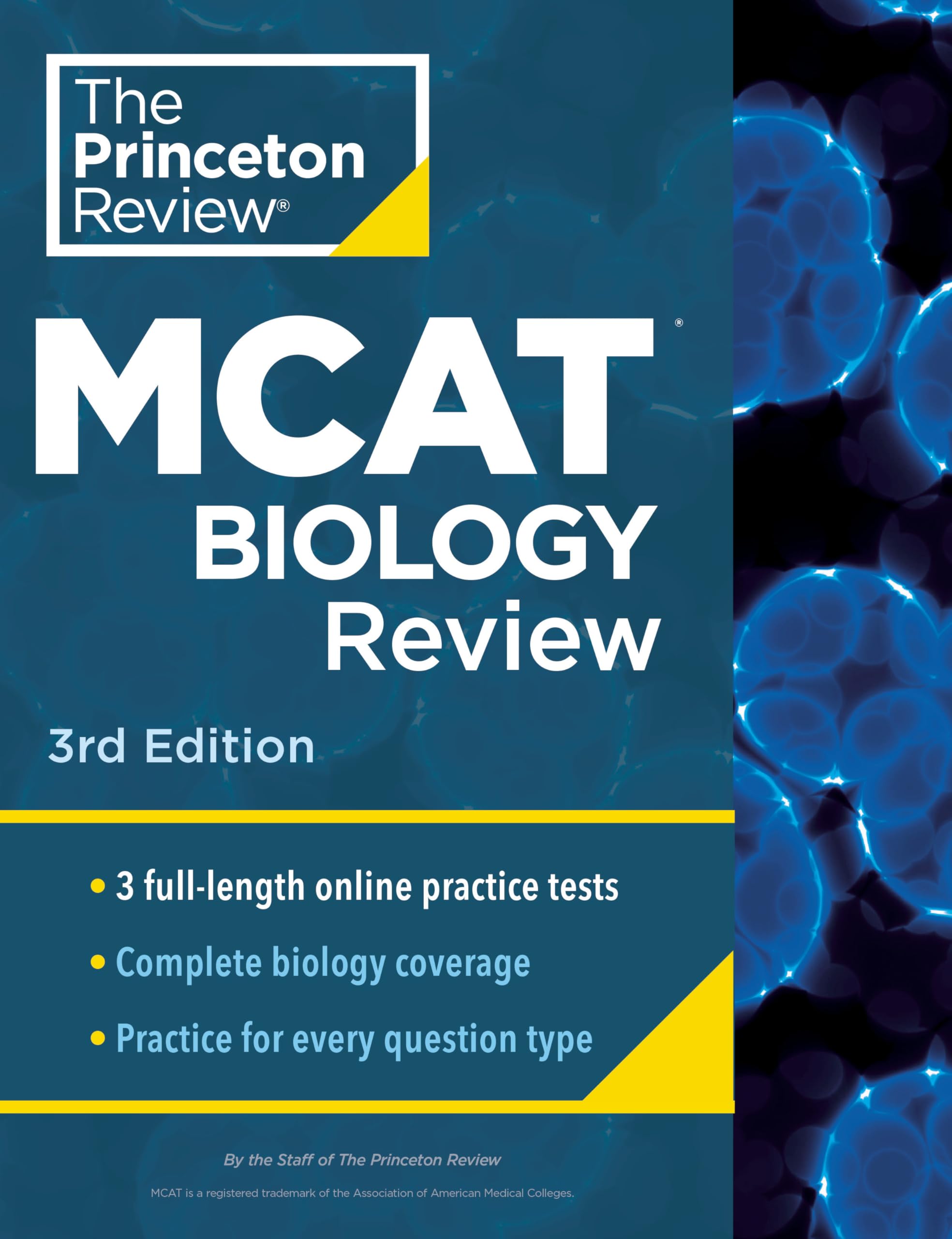 Princeton Review MCAT Biology Review, 3rd Edition: Complete Content Prep + Practice Tests (Graduate School Test Preparation) Medicine