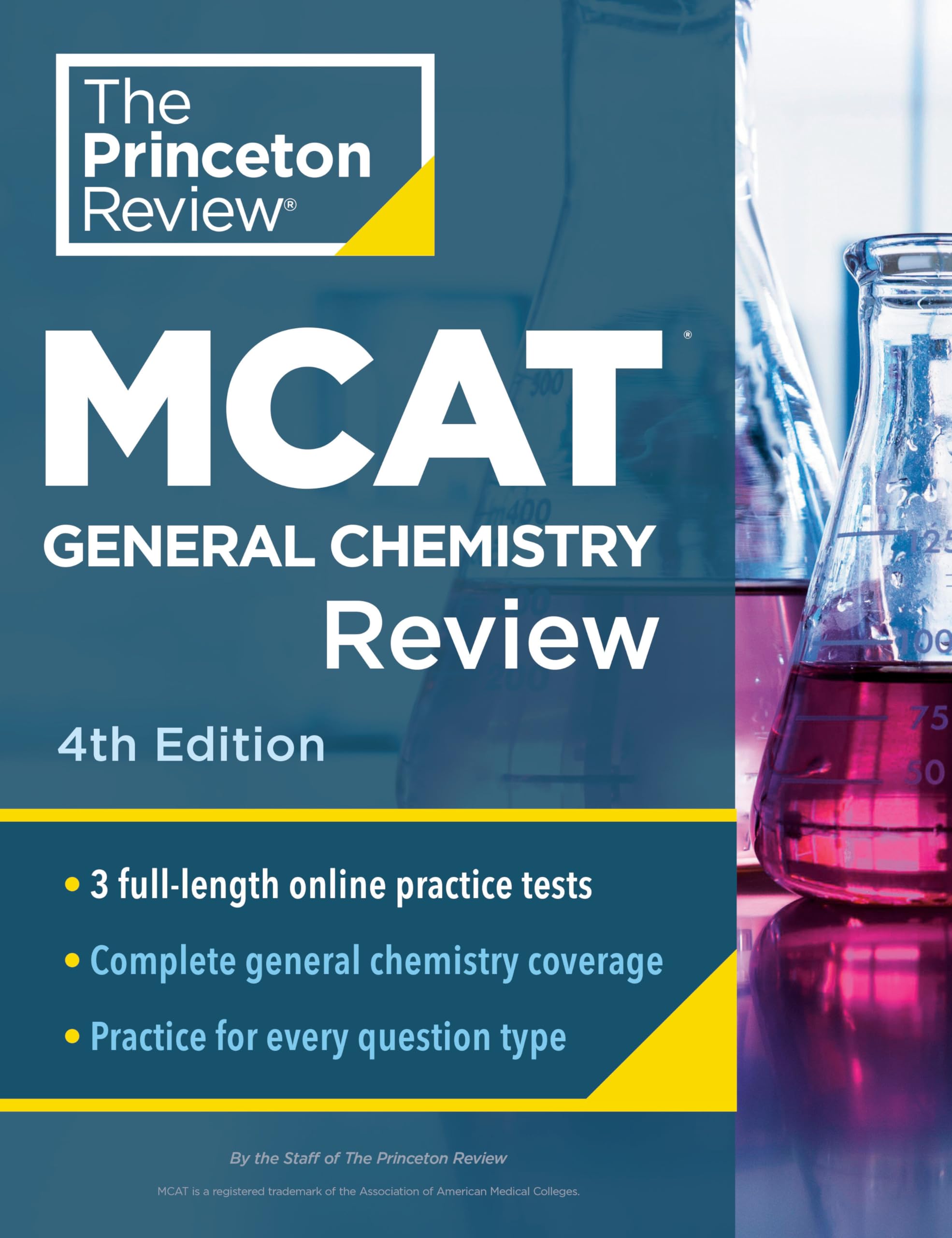 Princeton Review MCAT General Chemistry Review, 4th Edition: Complete Content Prep + Practice Tests (Graduate School Test Preparation) Medicine