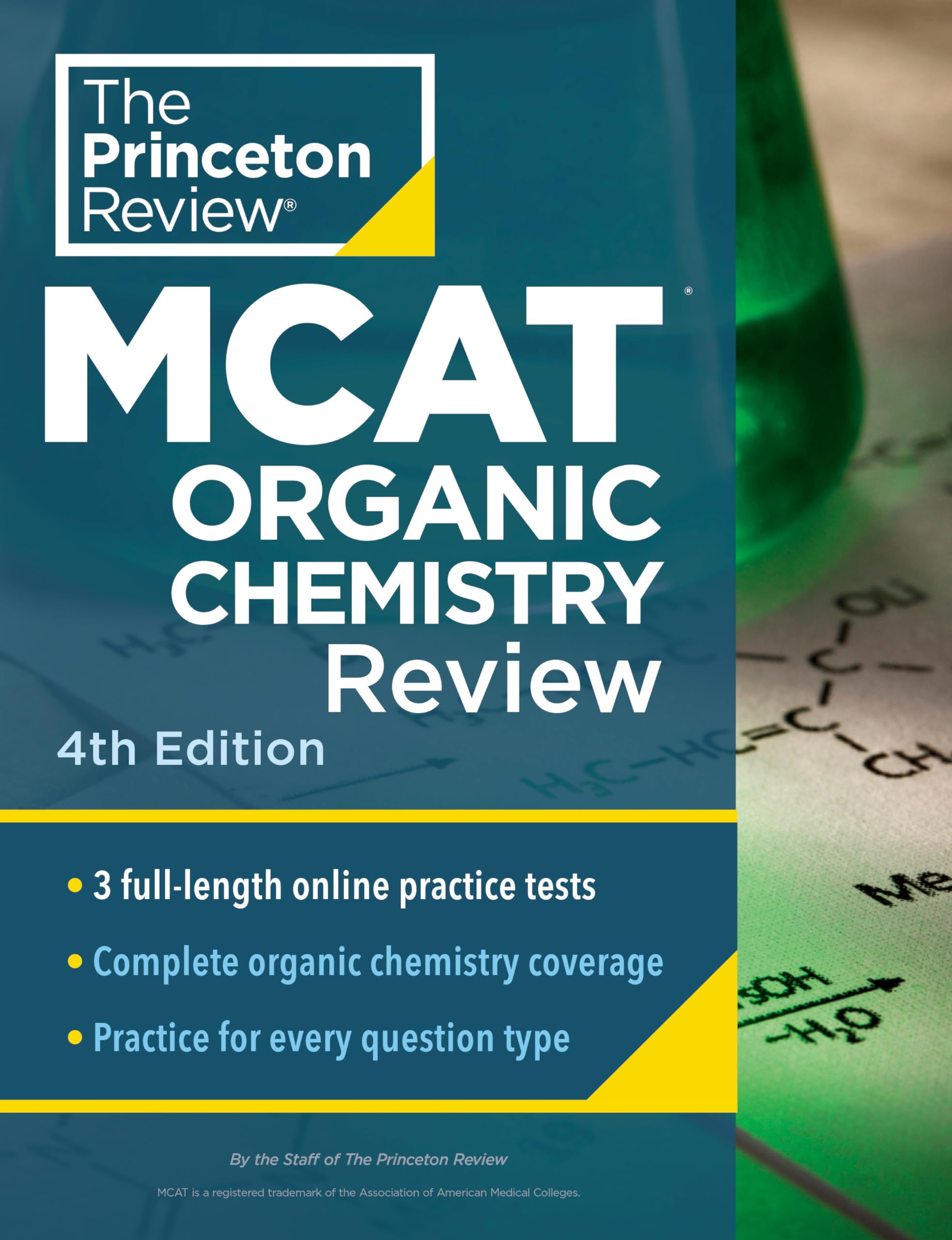 Princeton Review MCAT Organic Chemistry Review, 4th Edition: Complete Orgo Content Prep + Practice Tests (Graduate School Test Preparation) Medicine