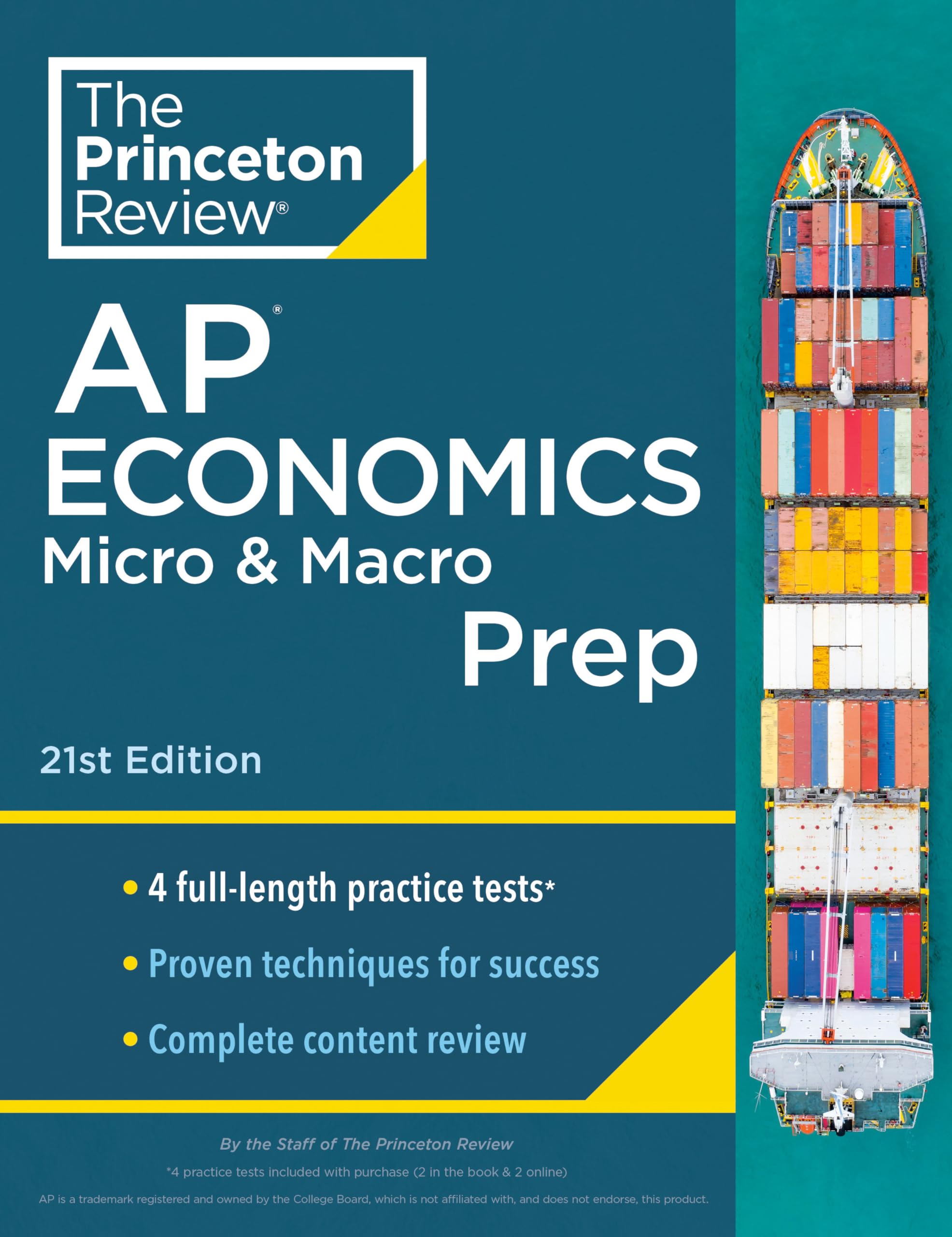 Princeton Review AP Economics Micro & Macro Prep, 21st Edition Business, Finance & Career