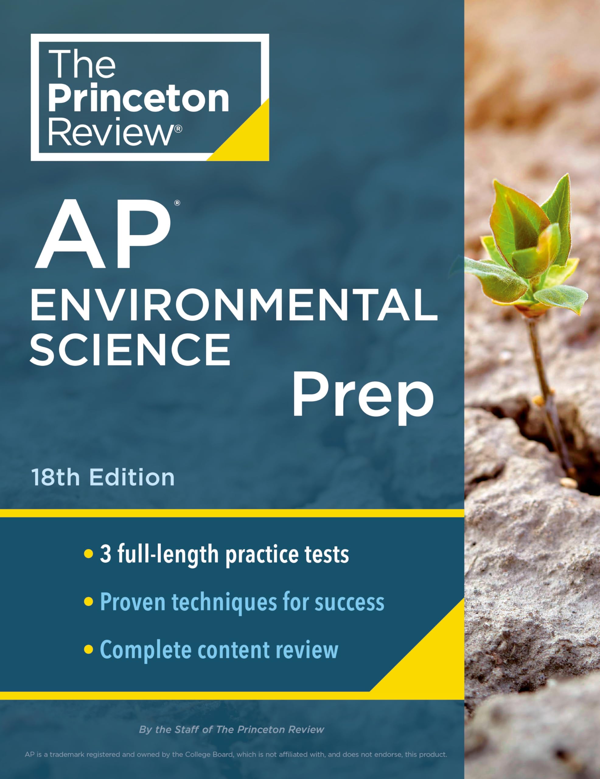 Princeton Review AP Environmental Science Prep, 18th Edition: 3 Practice Tests + Complete Content Review + Strategies & Techniques book