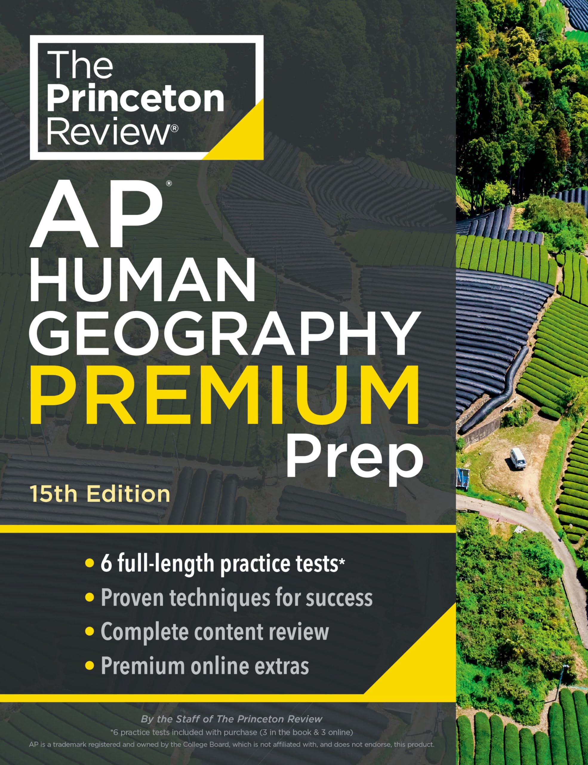 Princeton Review AP Human Geography Premium Prep, 15th Edition: 6 Practice Tests + Complete Content Review + Strategies & Techniques book