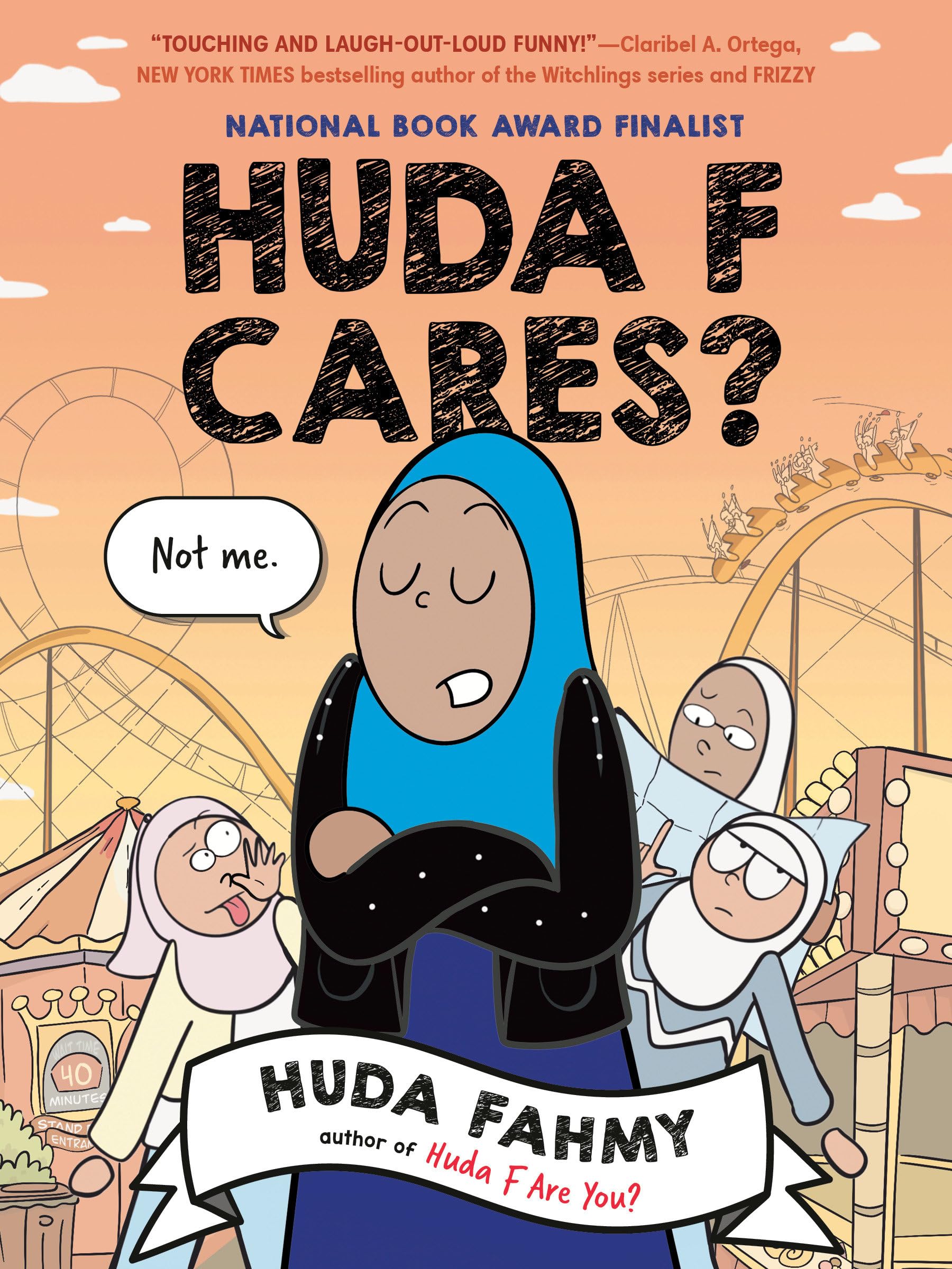 Huda F Cares: (National Book Award Finalist) Manga