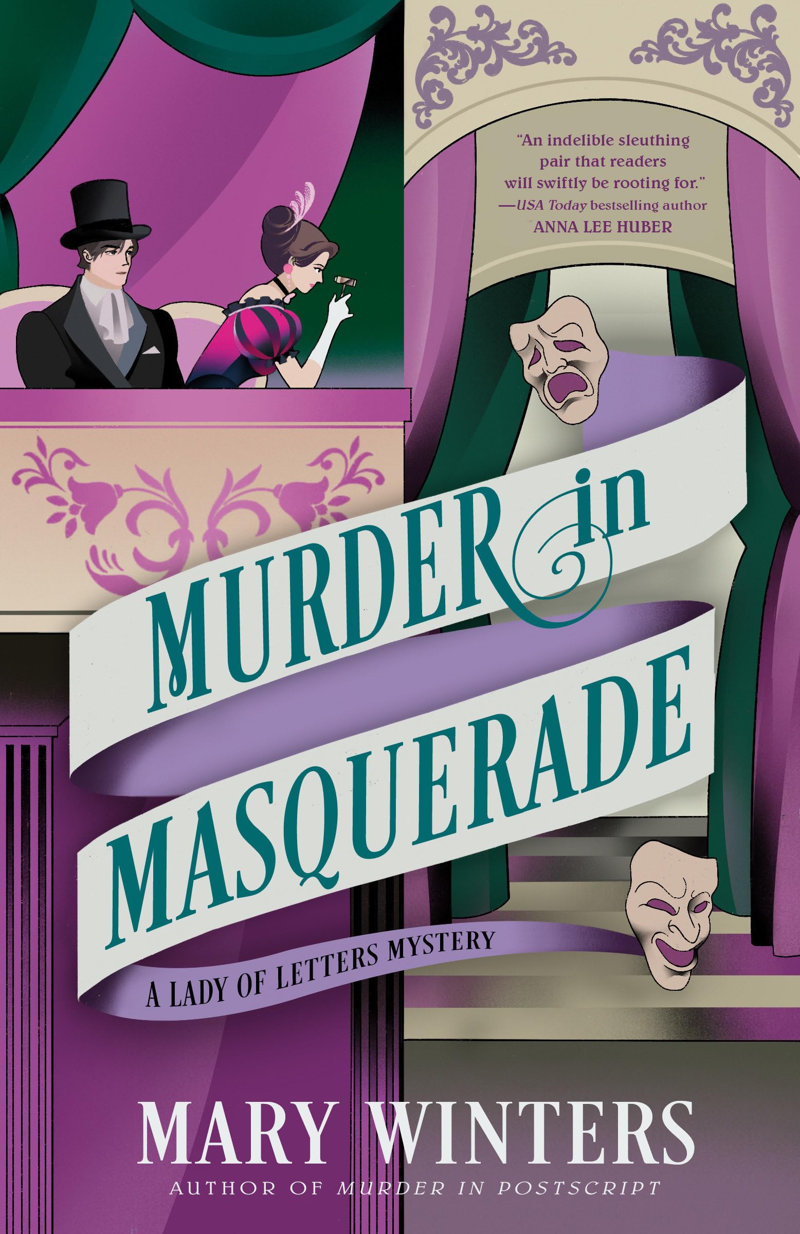 Murder in Masquerade (A Lady of Letters Mystery, Band 2) Historical Fiction