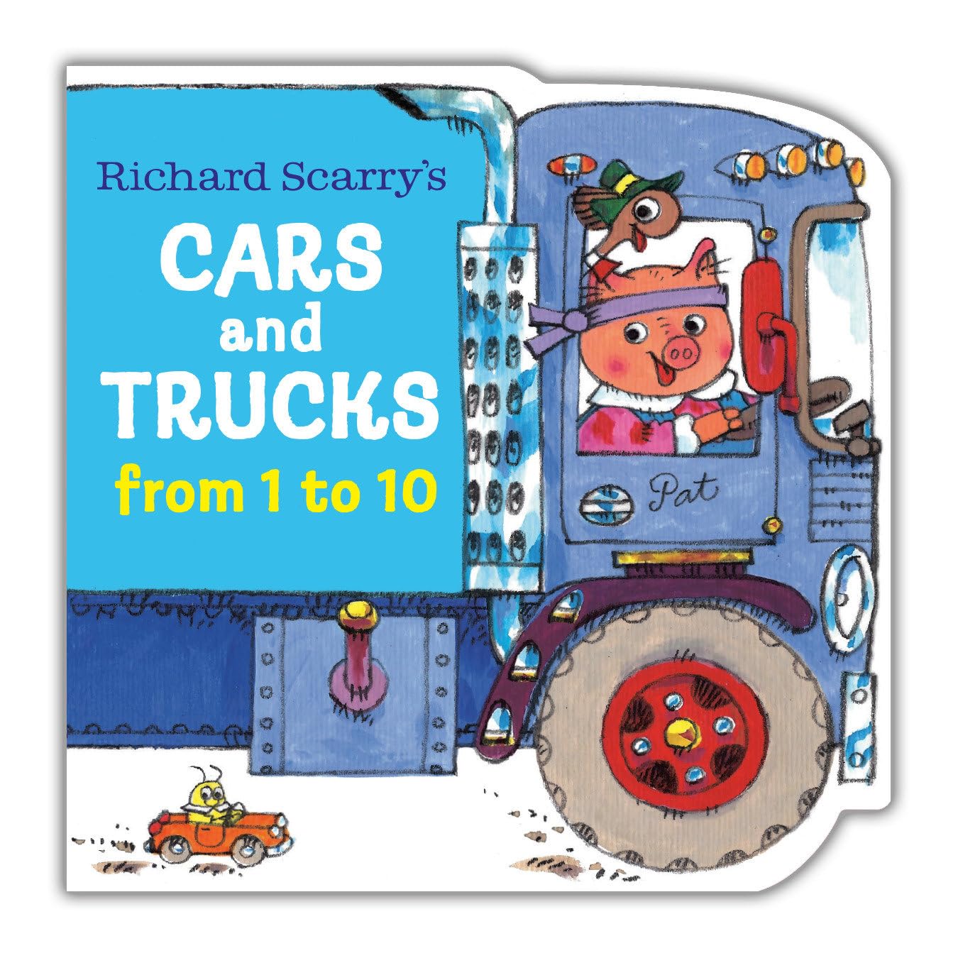 Richard Scarry's Cars and Trucks from 1 to 10 (A Chunky Book) Non-fiction