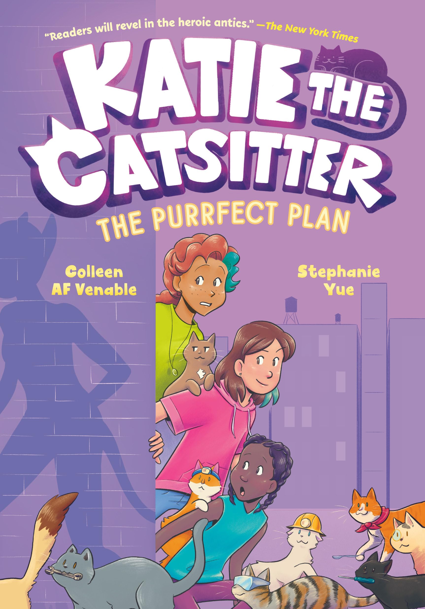 Katie the Catsitter 4: The Purrfect Plan: (A Graphic Novel) Manga