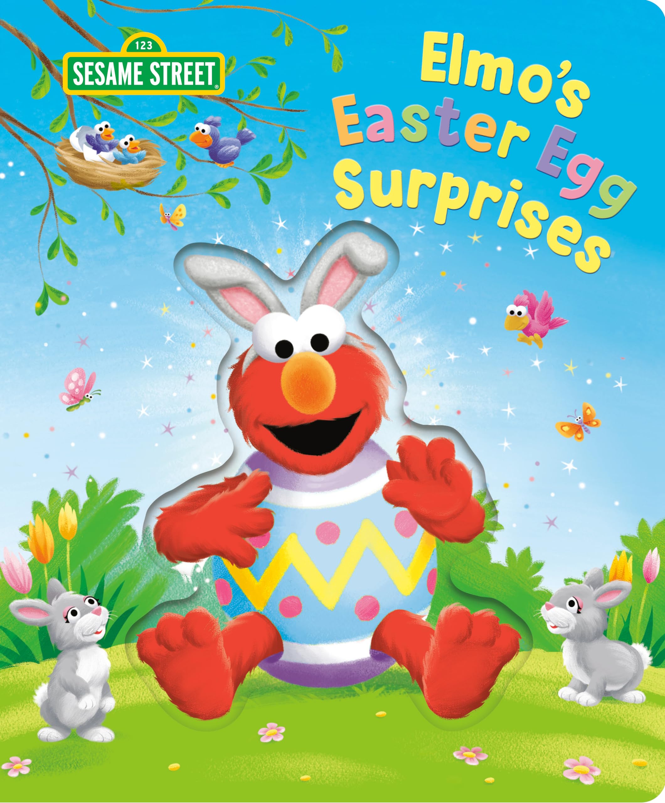 Elmo's Easter Egg Surprises (Sesame Street) (Sesame Street Board Books) Parents & Children