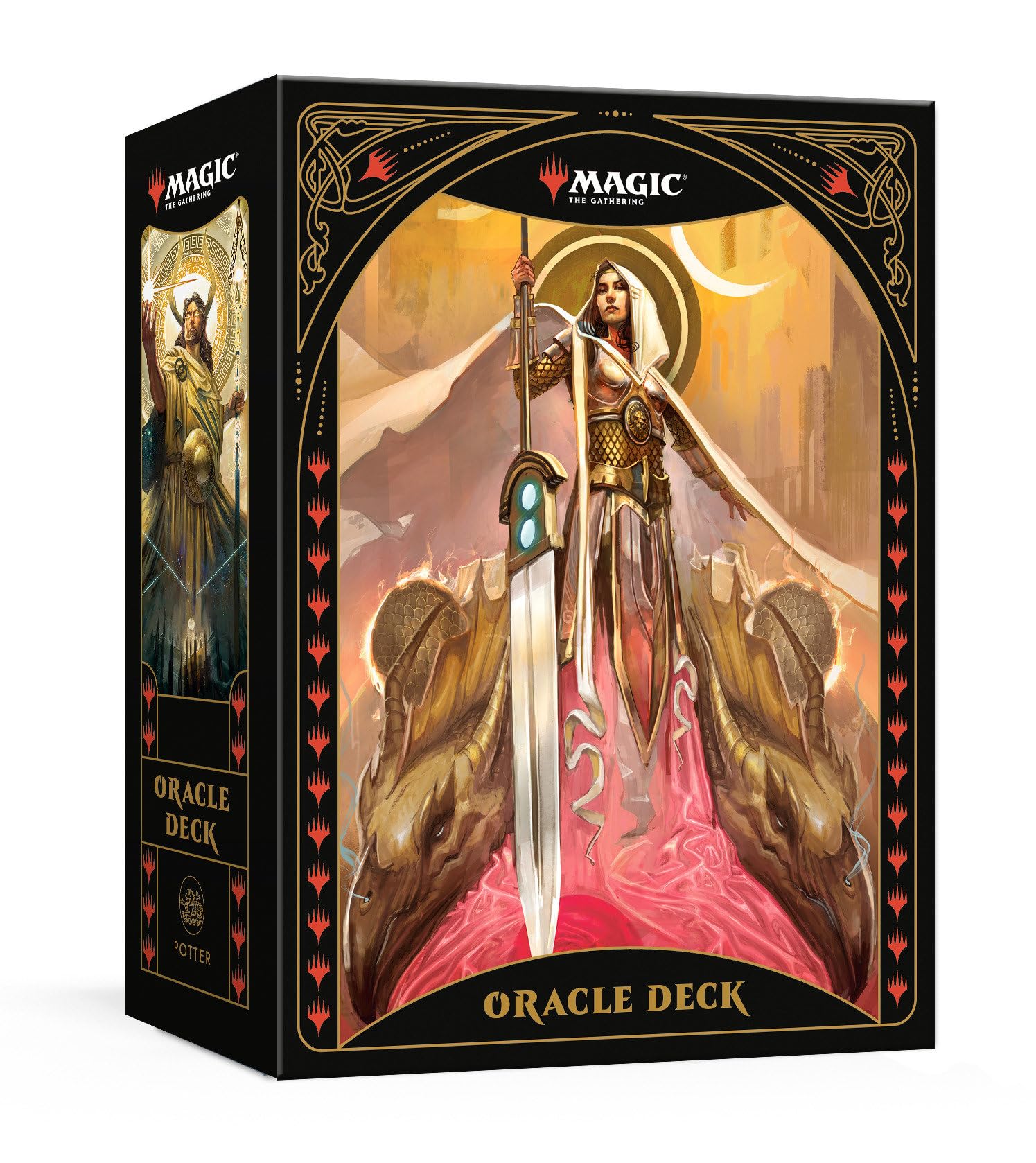 The Magic: The Gathering Oracle Deck: A 52-Card Deck and Guidebook: Oracle Cards book