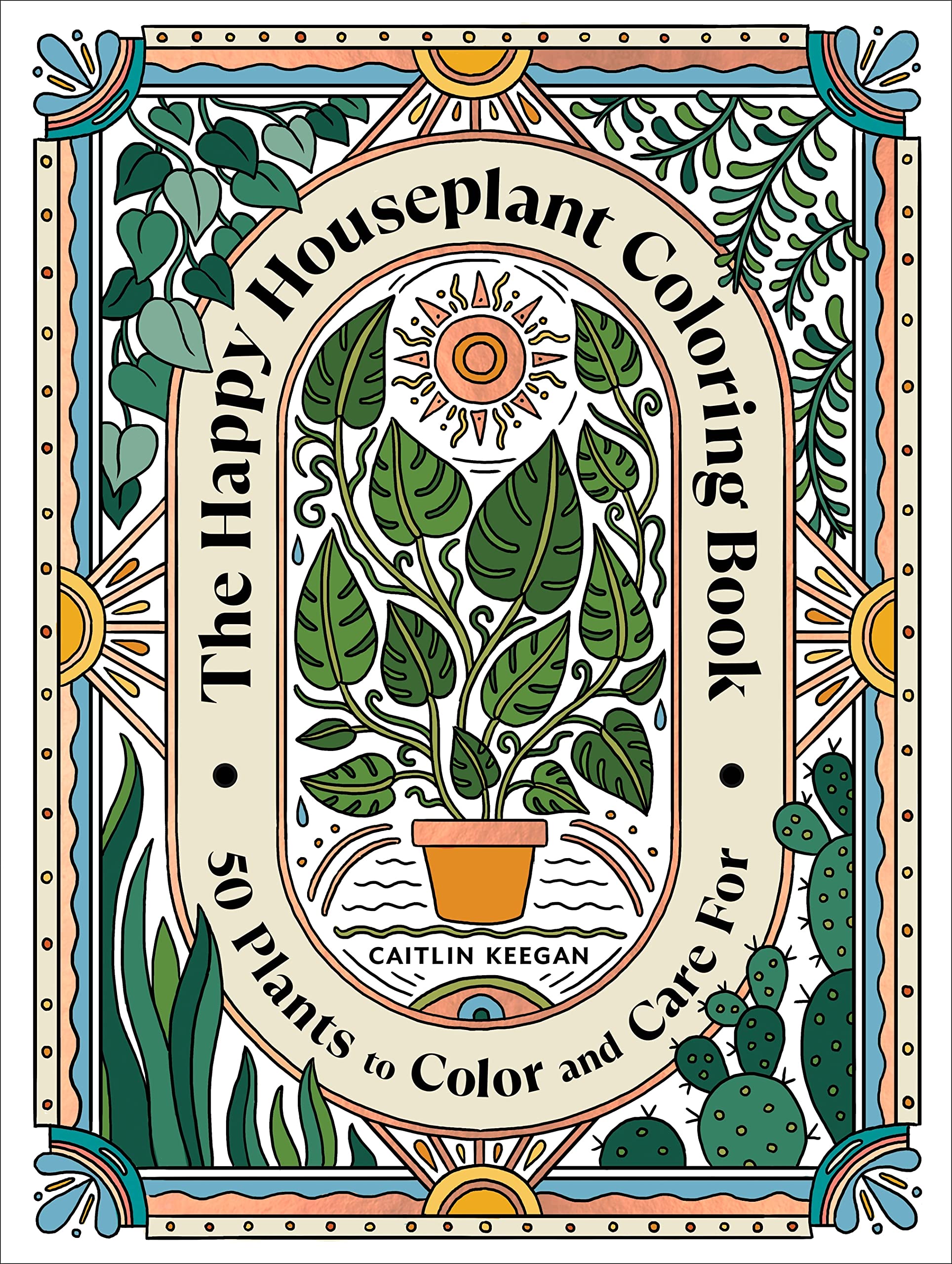 The Happy Houseplant Coloring Book Film, Art & Culture