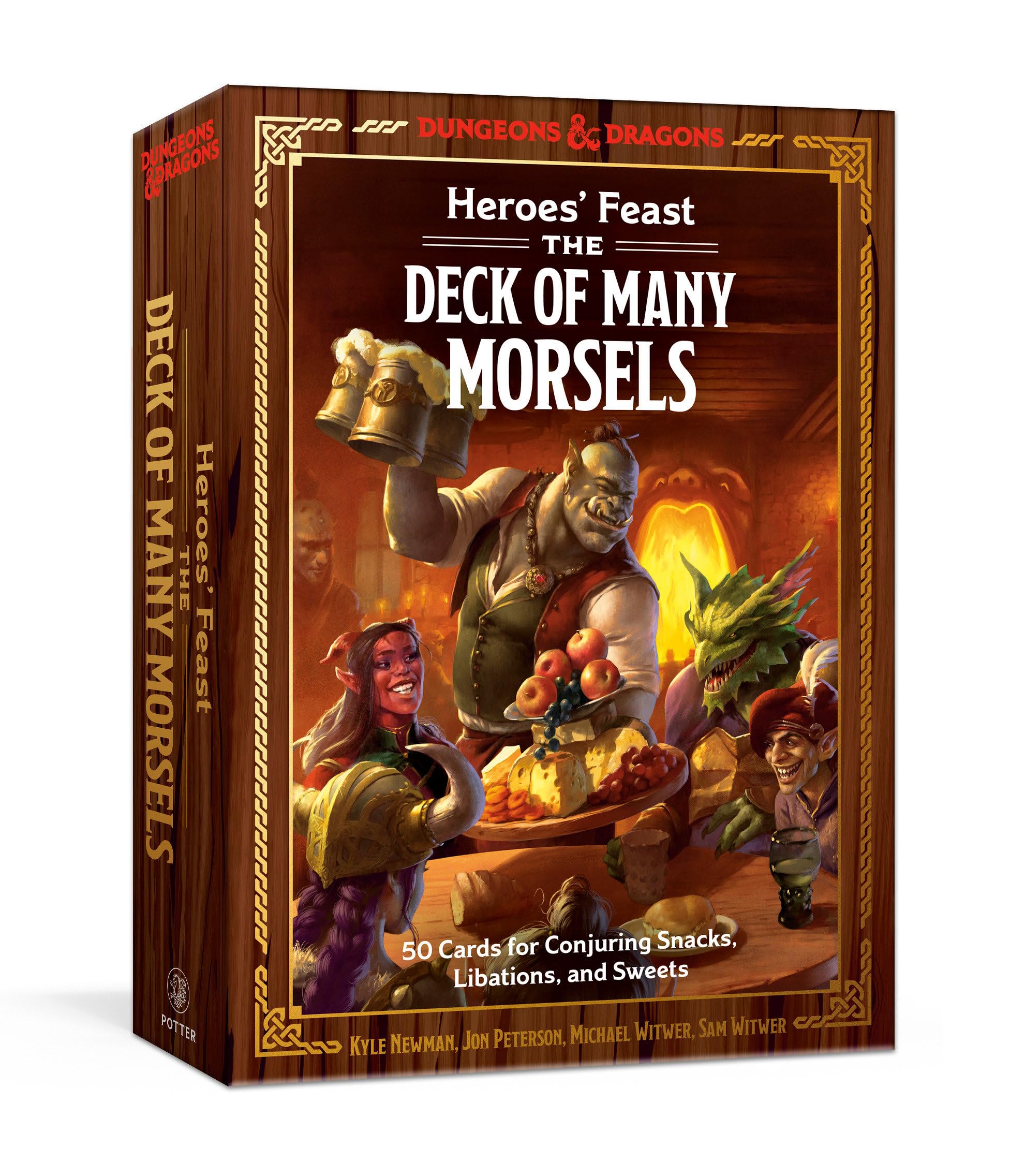 Heroes' Feast: The Deck of Many Morsels: 50 Cards for Conjuring Snacks, Libations, and Sweets (Dungeons & Dragons) Leisure & Fun