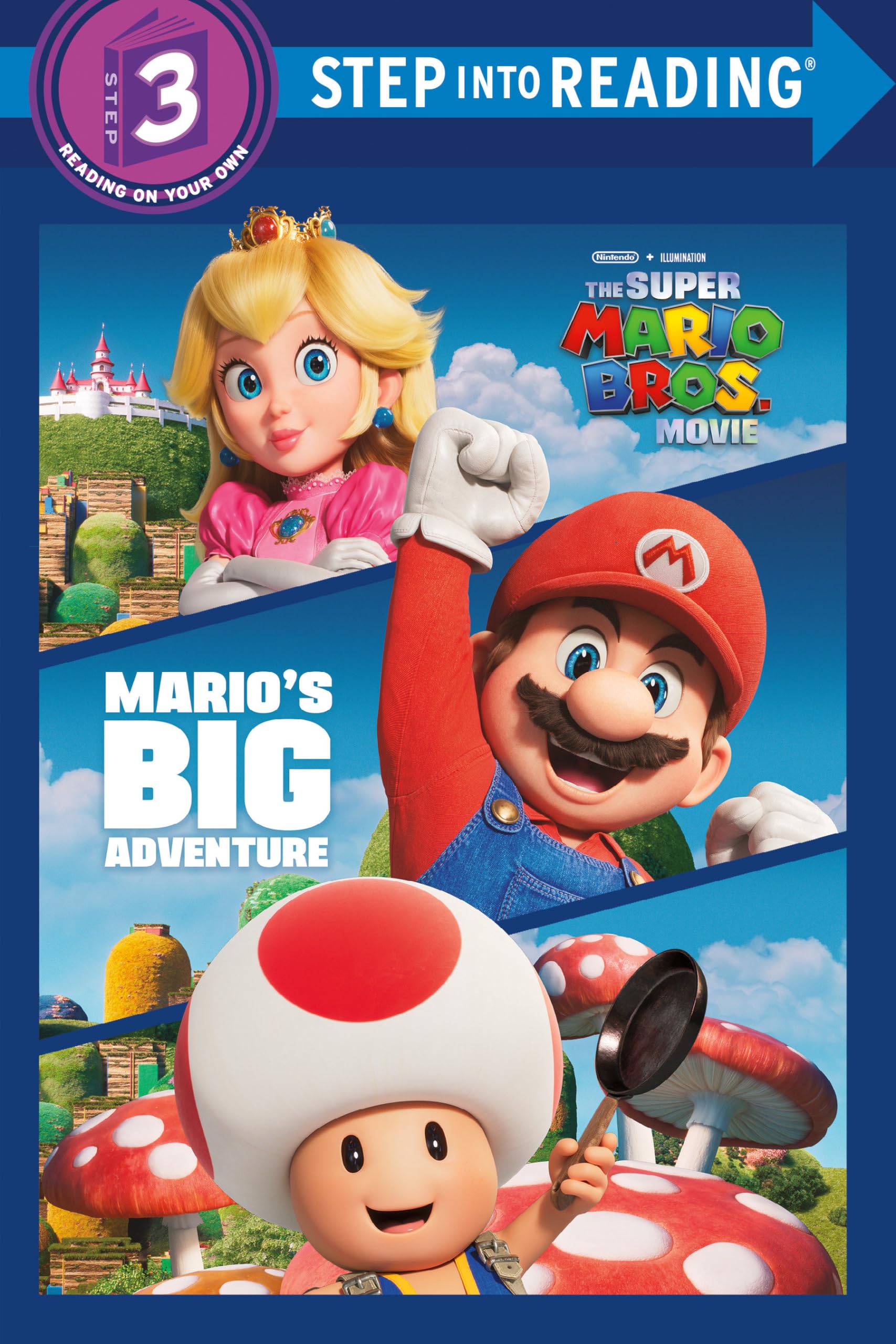 Mario's Big Adventure (Nintendo® and Illumination present The Super Mario Bros. Movie) (Step into Reading) Leisure & Fun