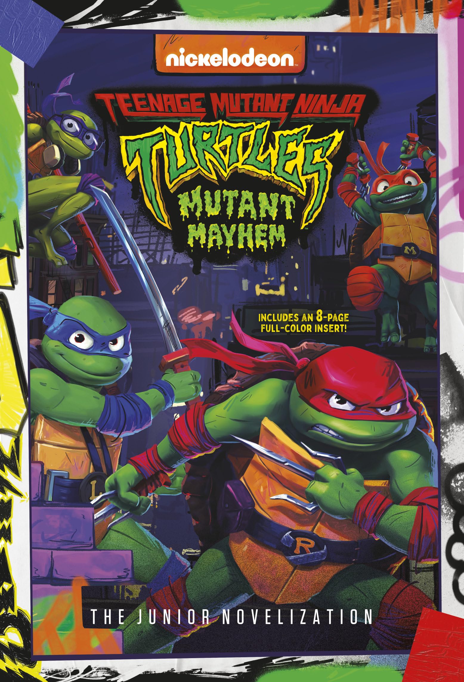 Teenage Mutant Ninja Turtles: Mutant Mayhem: The Junior Novelization Novels & Short Stories