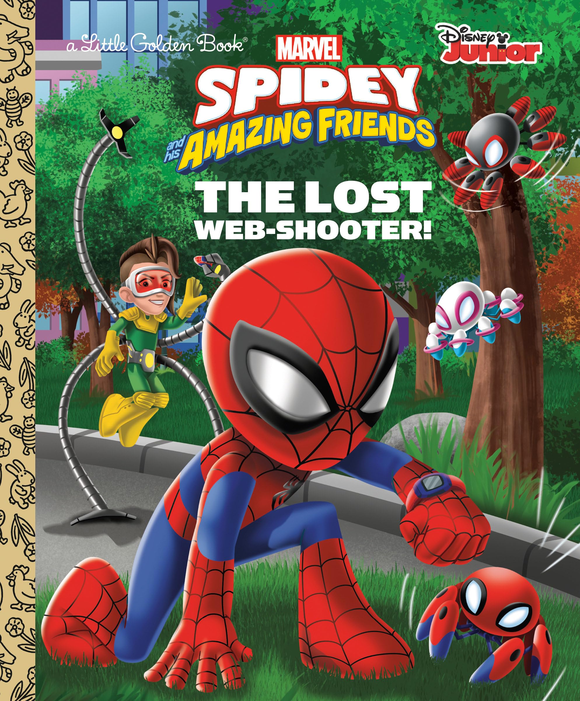 The Lost Web-Shooter! (Disney Junior: Little Golden Books: Marvel Spidey and His Amazing Friends) Novels & Short Stories