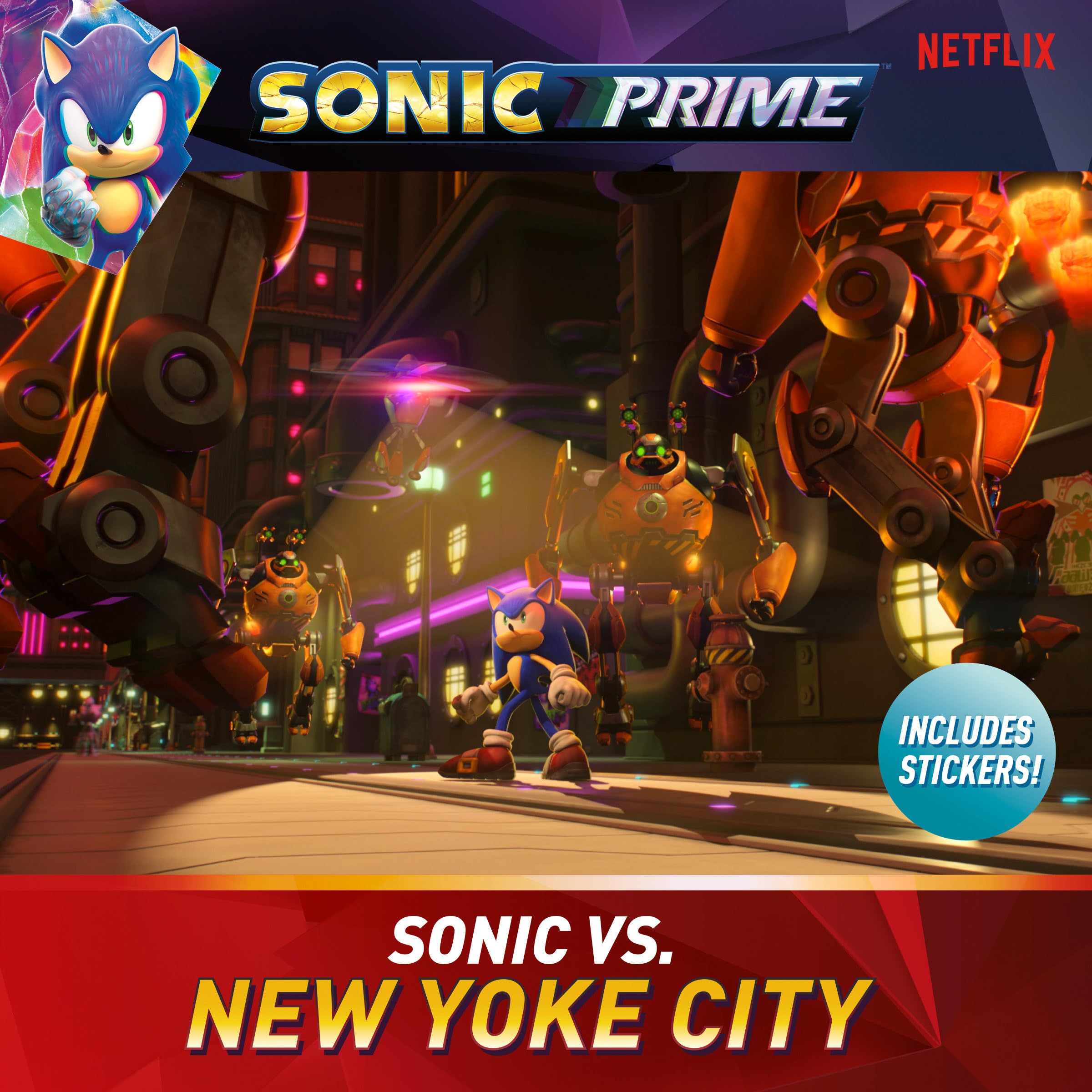 Sonic vs. New Yoke City (Sonic the Hedgehog) Novels & Short Stories